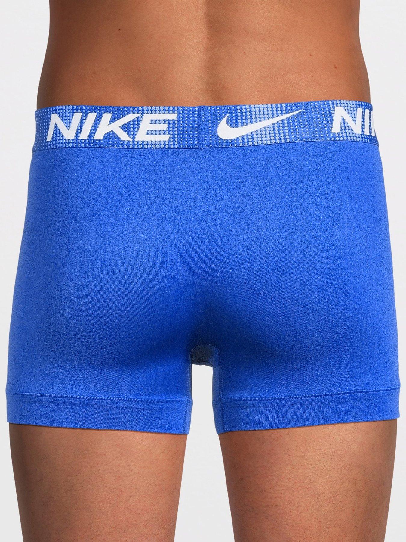 Nike Mens 3 Pack Trunks - Multi | Littlewoods