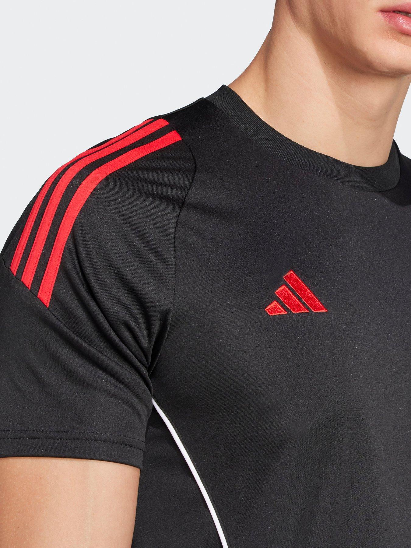  image of adidas-mens-tiro-24-training-jersey--blackred
