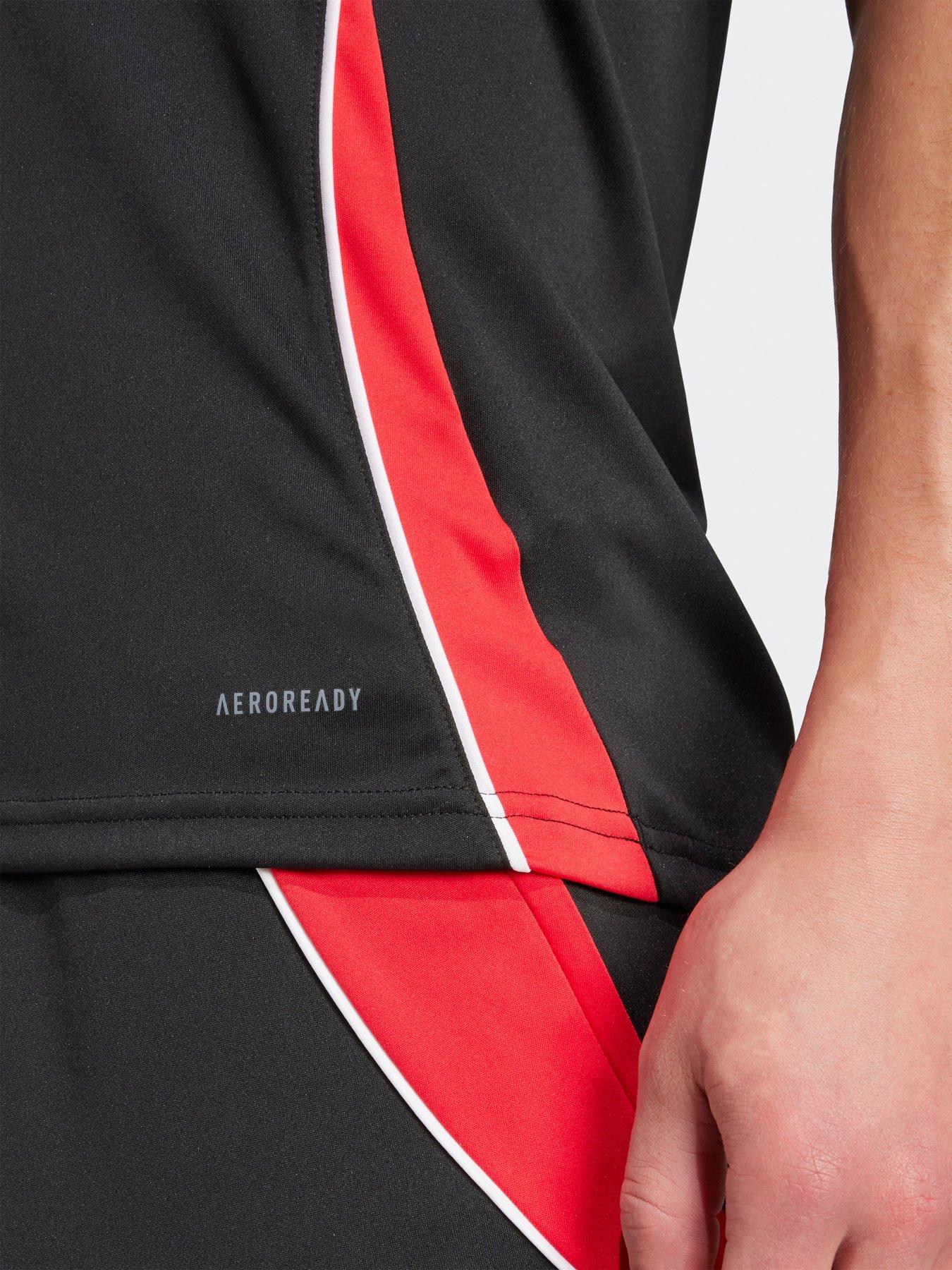  image of adidas-mens-tiro-24-training-jersey--blackred