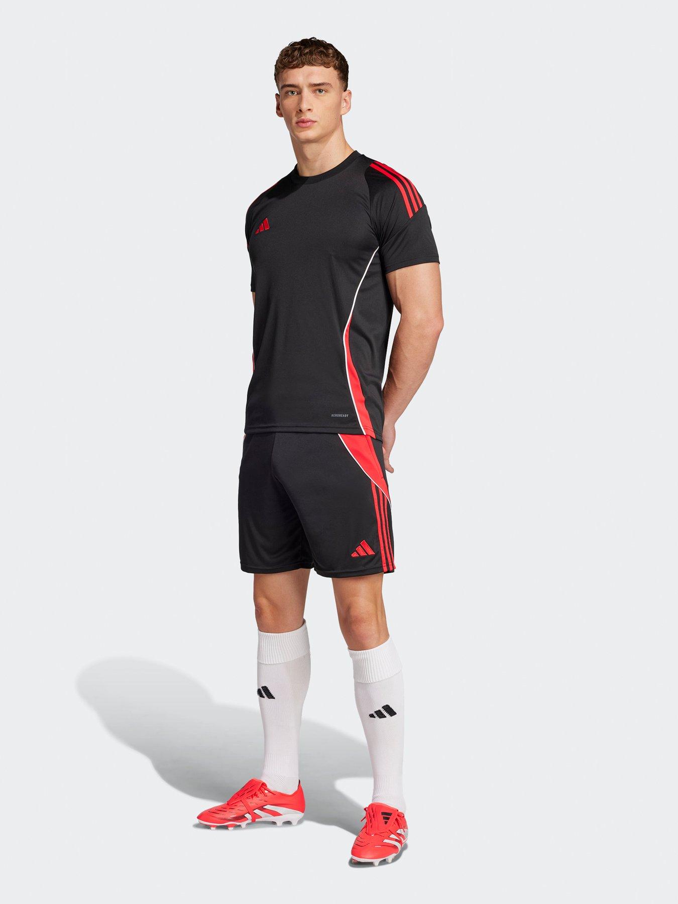  image of adidas-mens-tiro-24-training-short--blackred