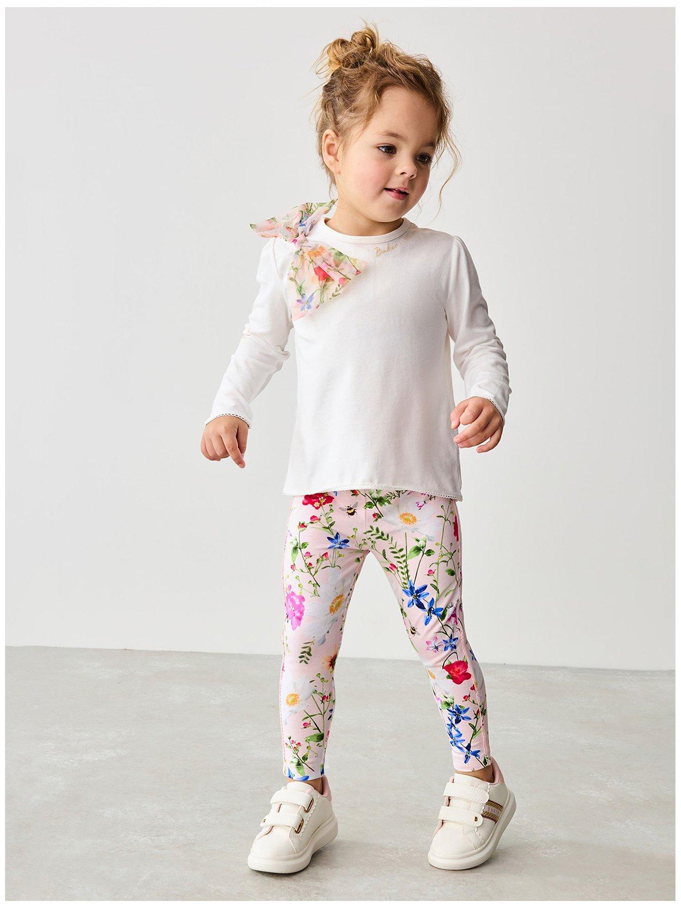 ted-baker-baby-girls-organza-bow-top-set-pink