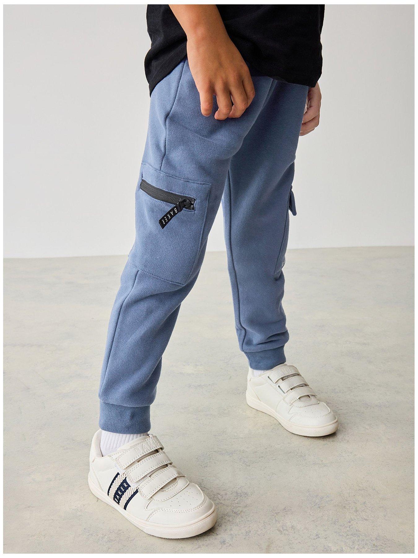 ted-baker-boys-cargo-joggers-blue