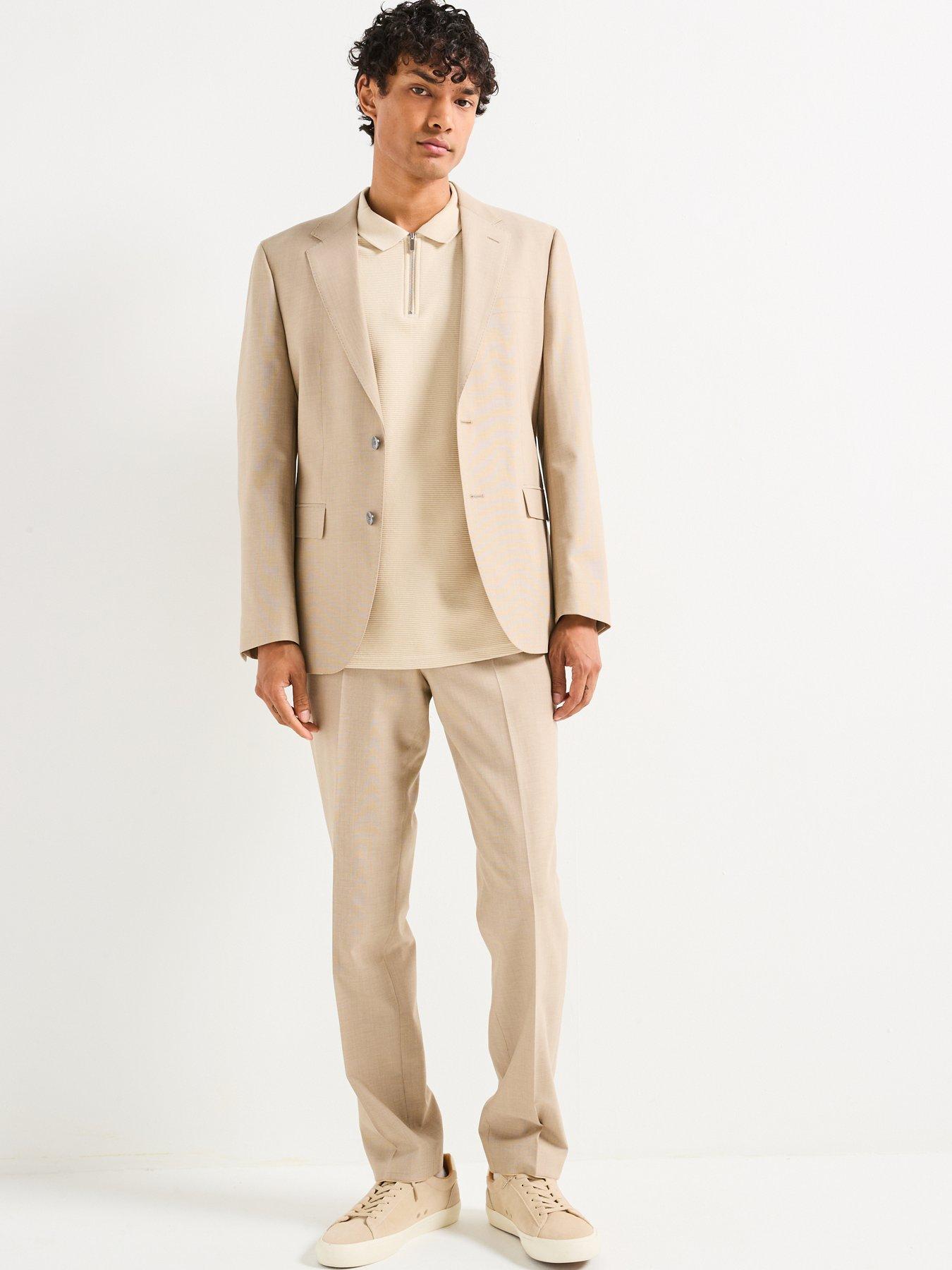Leon Suit Black Wool