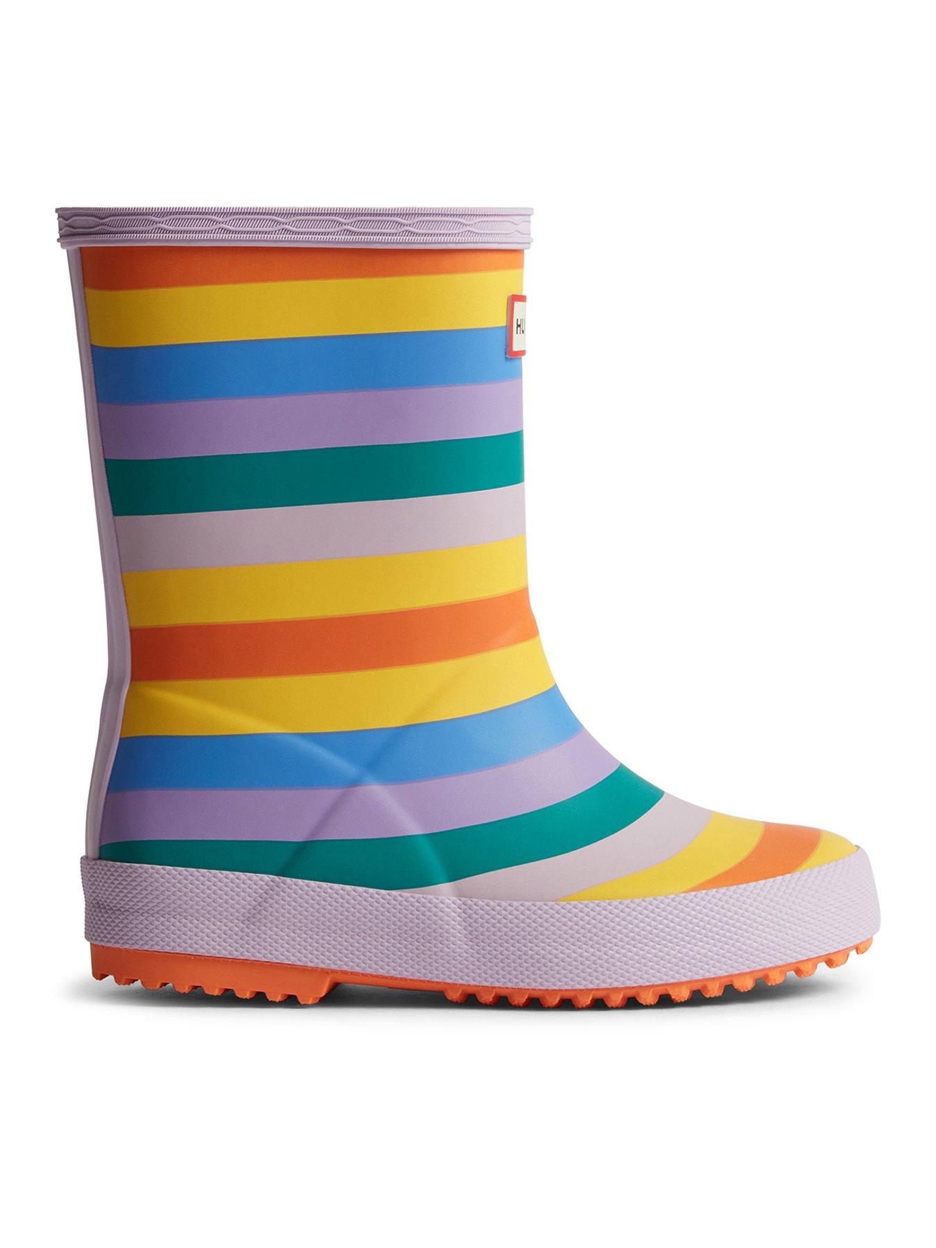 undefined Kids First Rainbow Wellington Boots - Multi