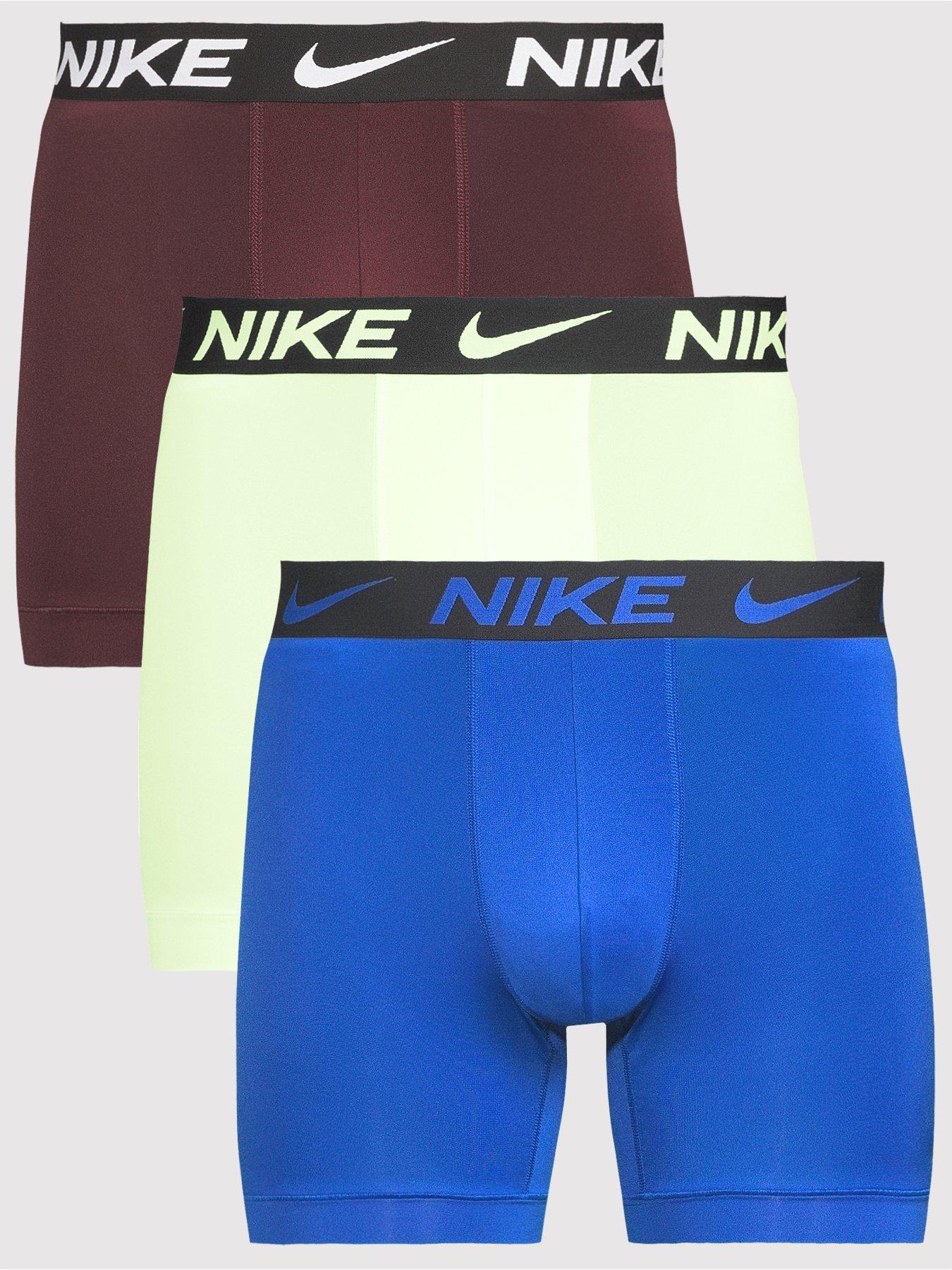 undefined Mens 3 Pack Boxer Briefs - Bright Multi