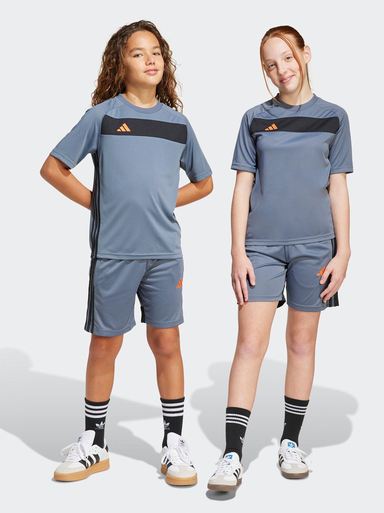  image of adidas-youth-tiro-essentials-short--grey