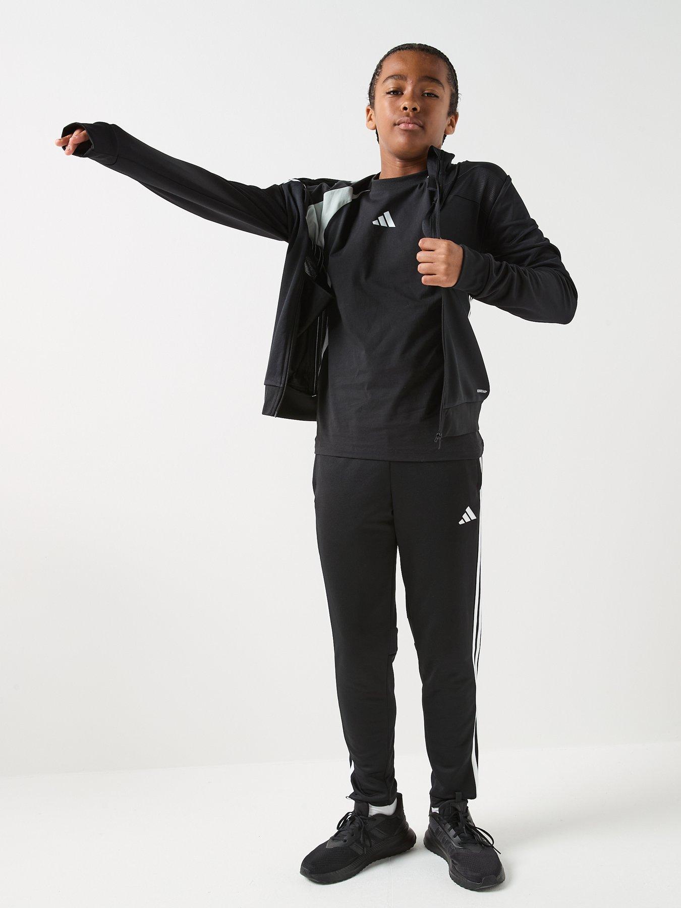  image of adidas-youth-tiro-essentials-tracksuit-black