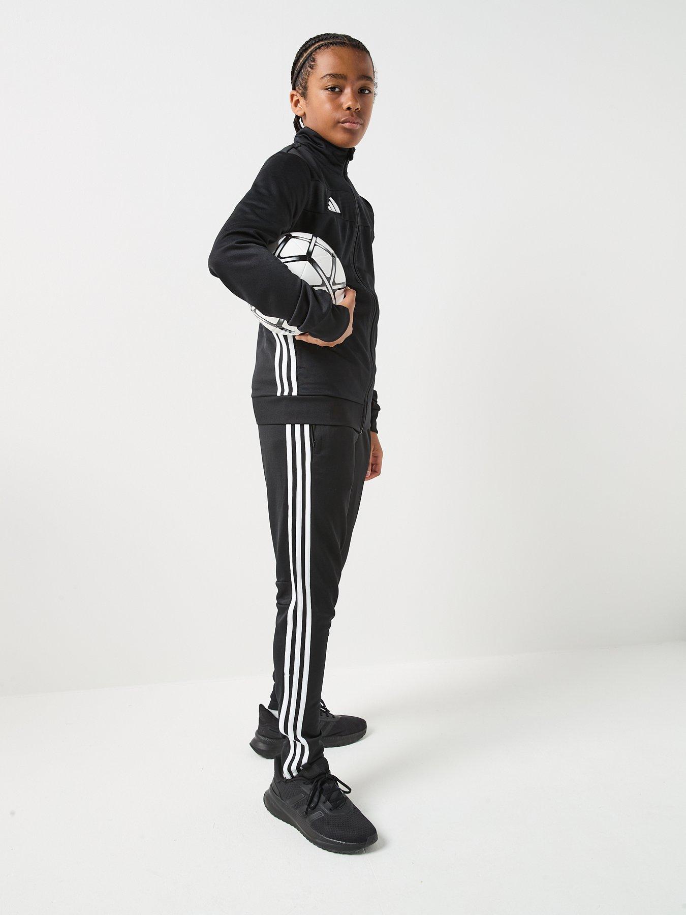  image of adidas-youth-tiro-essentials-tracksuit-black