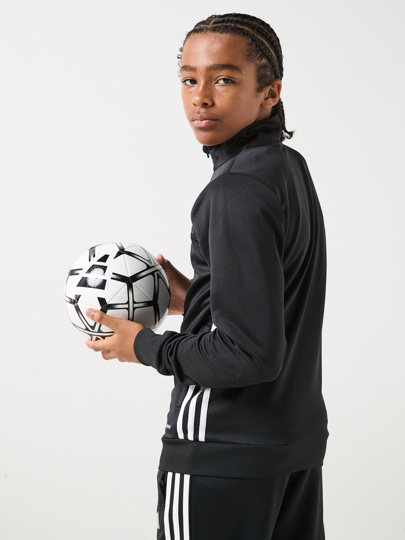  image of adidas-youth-tiro-essentials-tracksuit-black