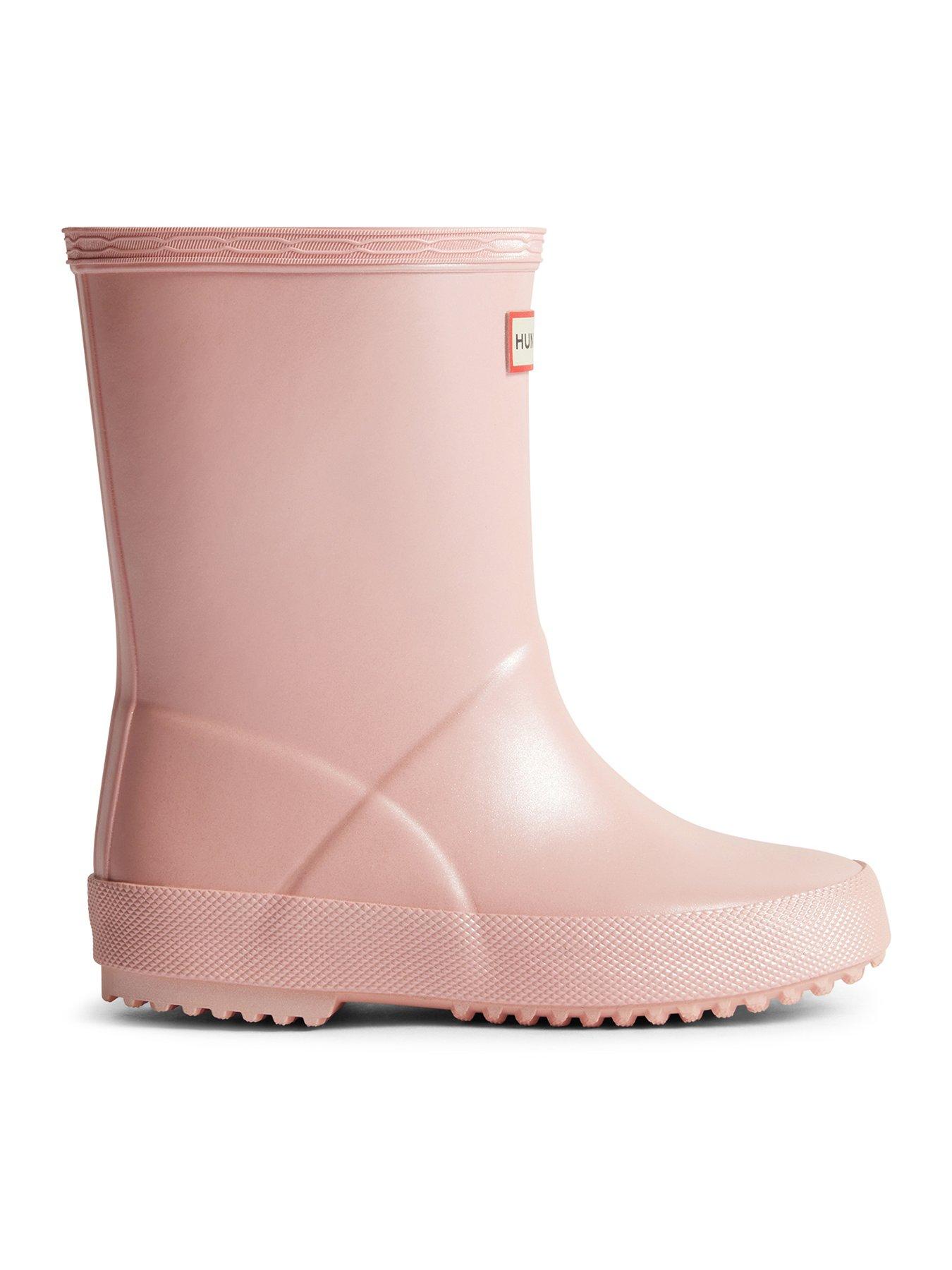 hunter-kids-first-nebula-wellington-boot-pink