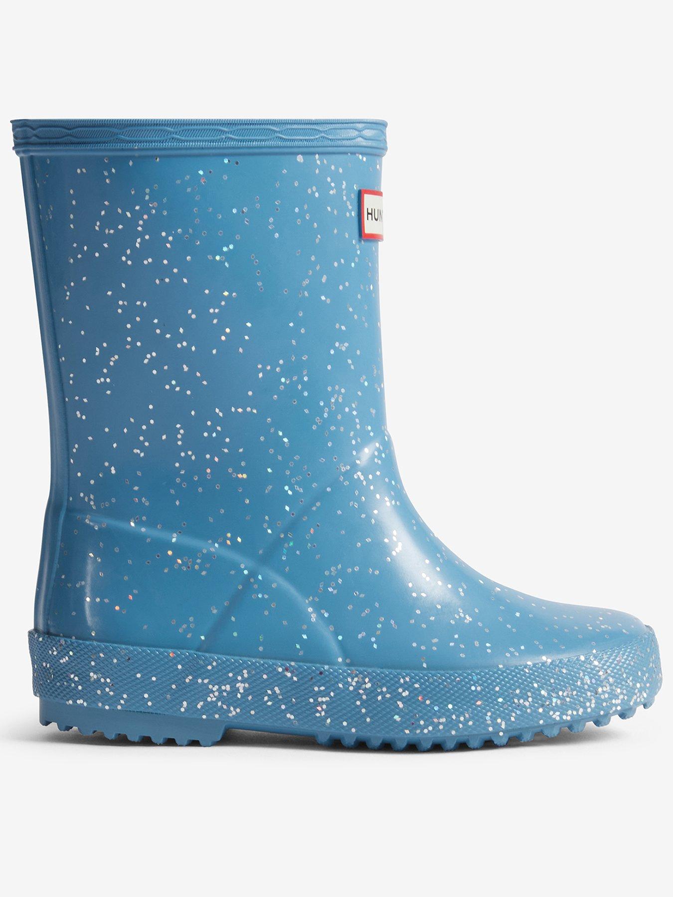 hunter-kids-first-giant-glitter-boot-blue