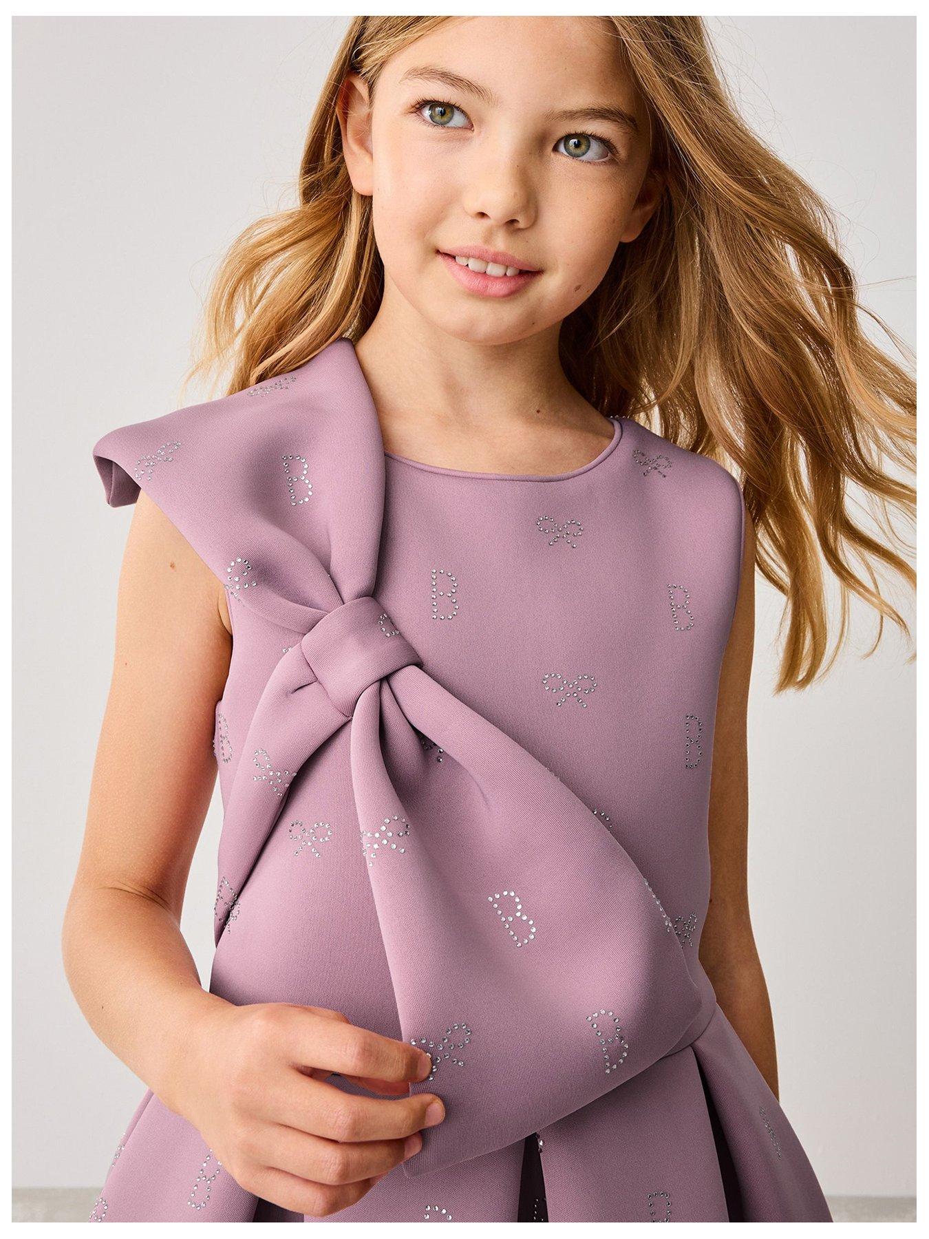  image of ted-baker-girls-bow-dress