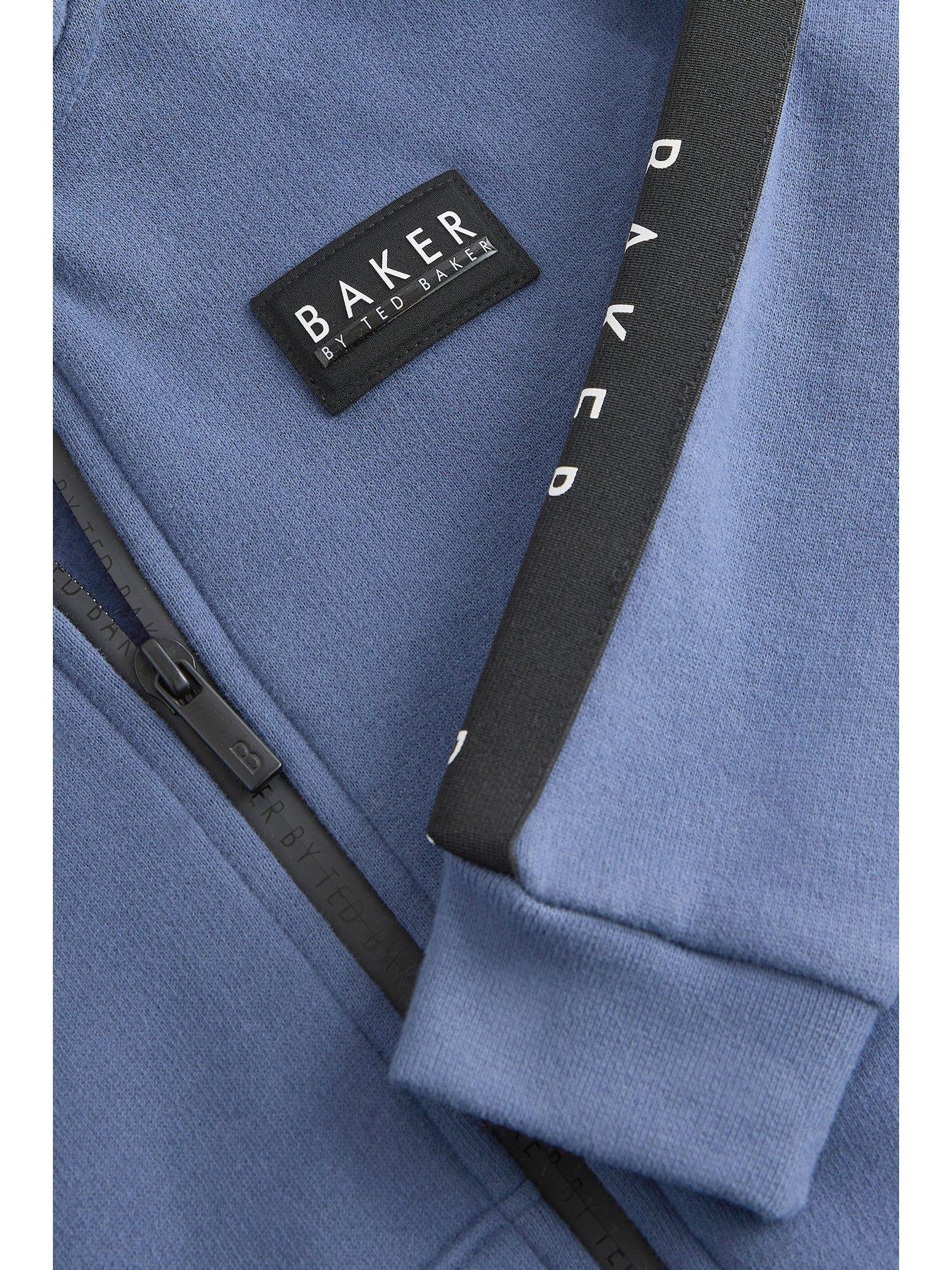 image of ted-baker-boy-zip-through-jacket-blue