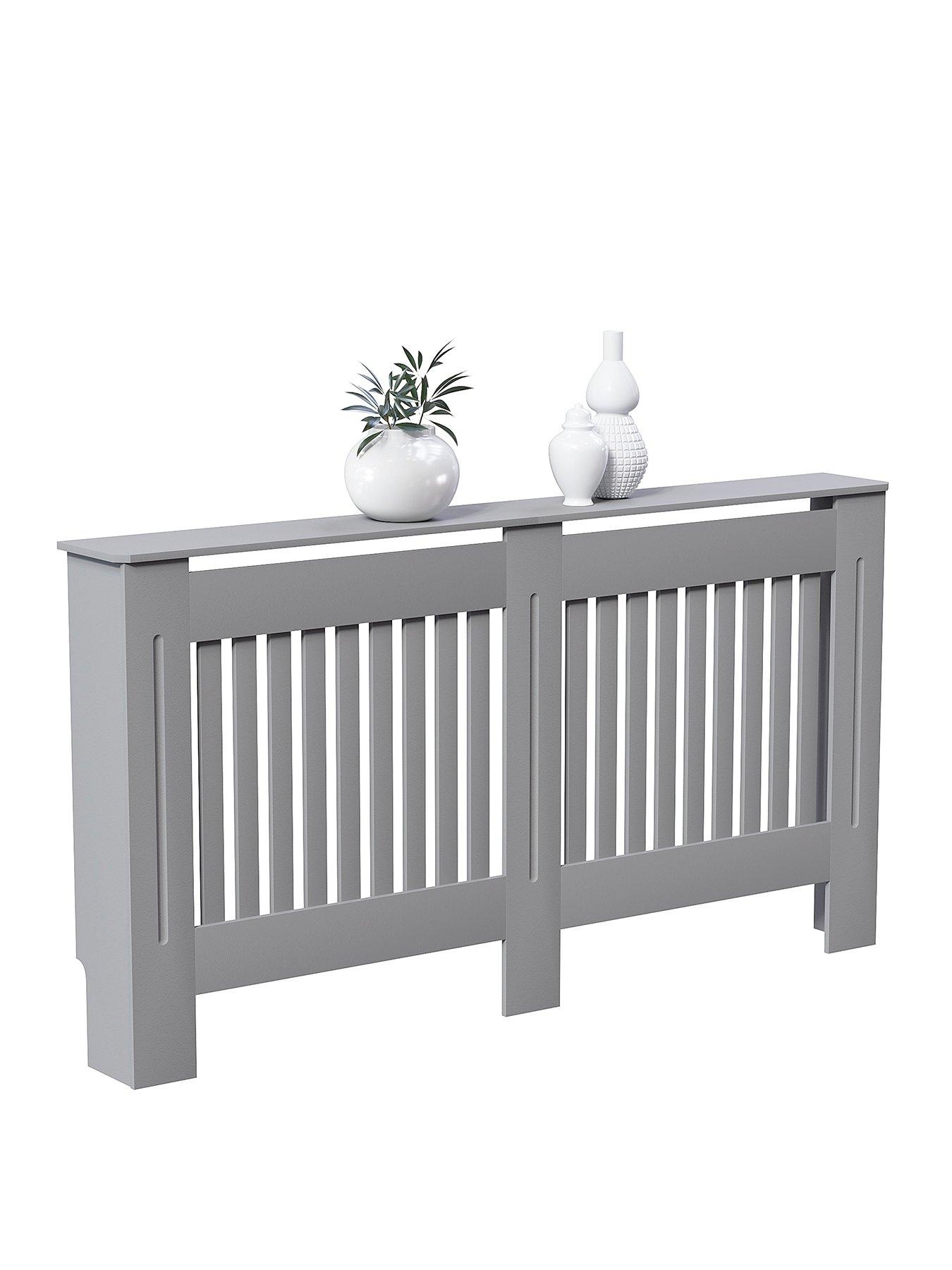 Image 2 of 7 of Vida Designs Chelsea Large Radiator Cover - Olive Grey