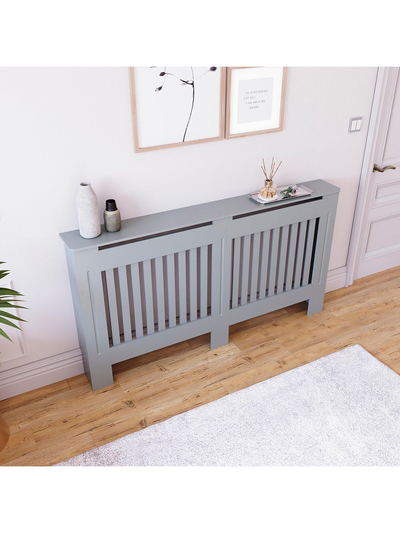 Image 3 of 7 of Vida Designs Chelsea Large Radiator Cover - Olive Grey