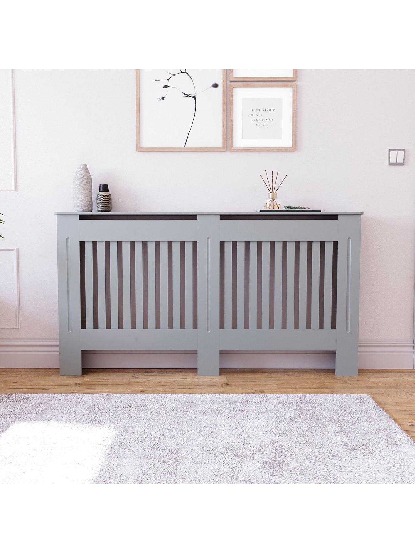 Image 6 of 7 of Vida Designs Chelsea Large Radiator Cover - Olive Grey