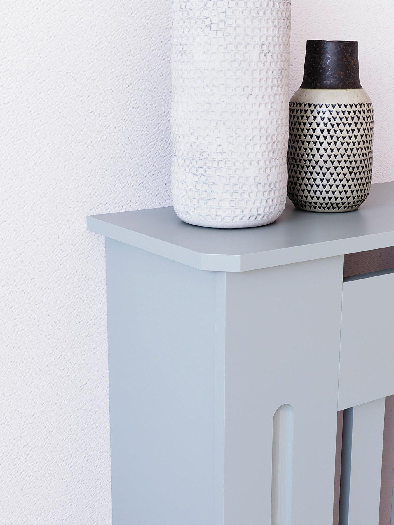 Image 3 of 6 of Vida Designs Chelsea Extra Large Radiator Cover - Olive Grey