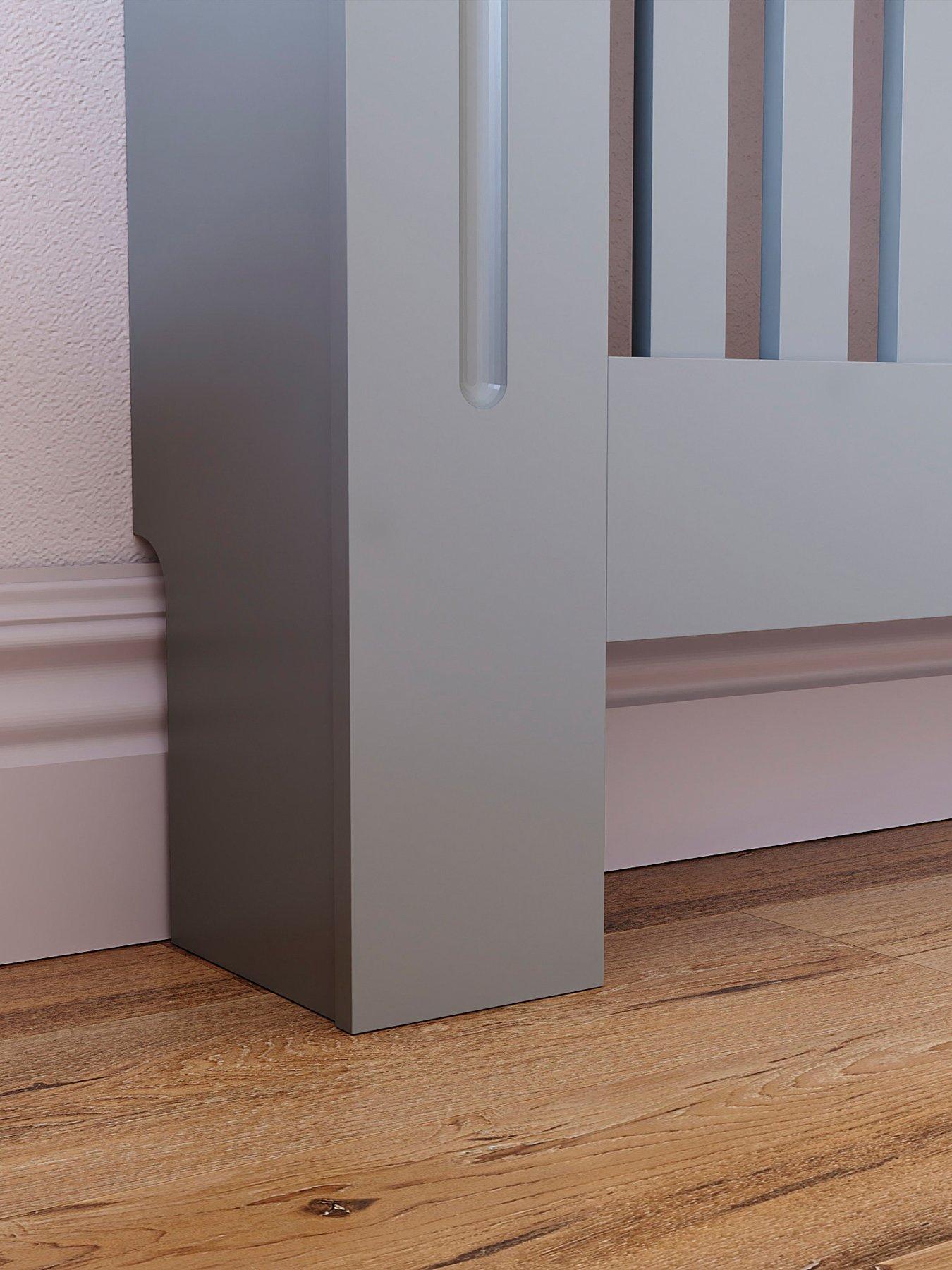 Image 4 of 6 of Vida Designs Chelsea Extra Large Radiator Cover - Olive Grey