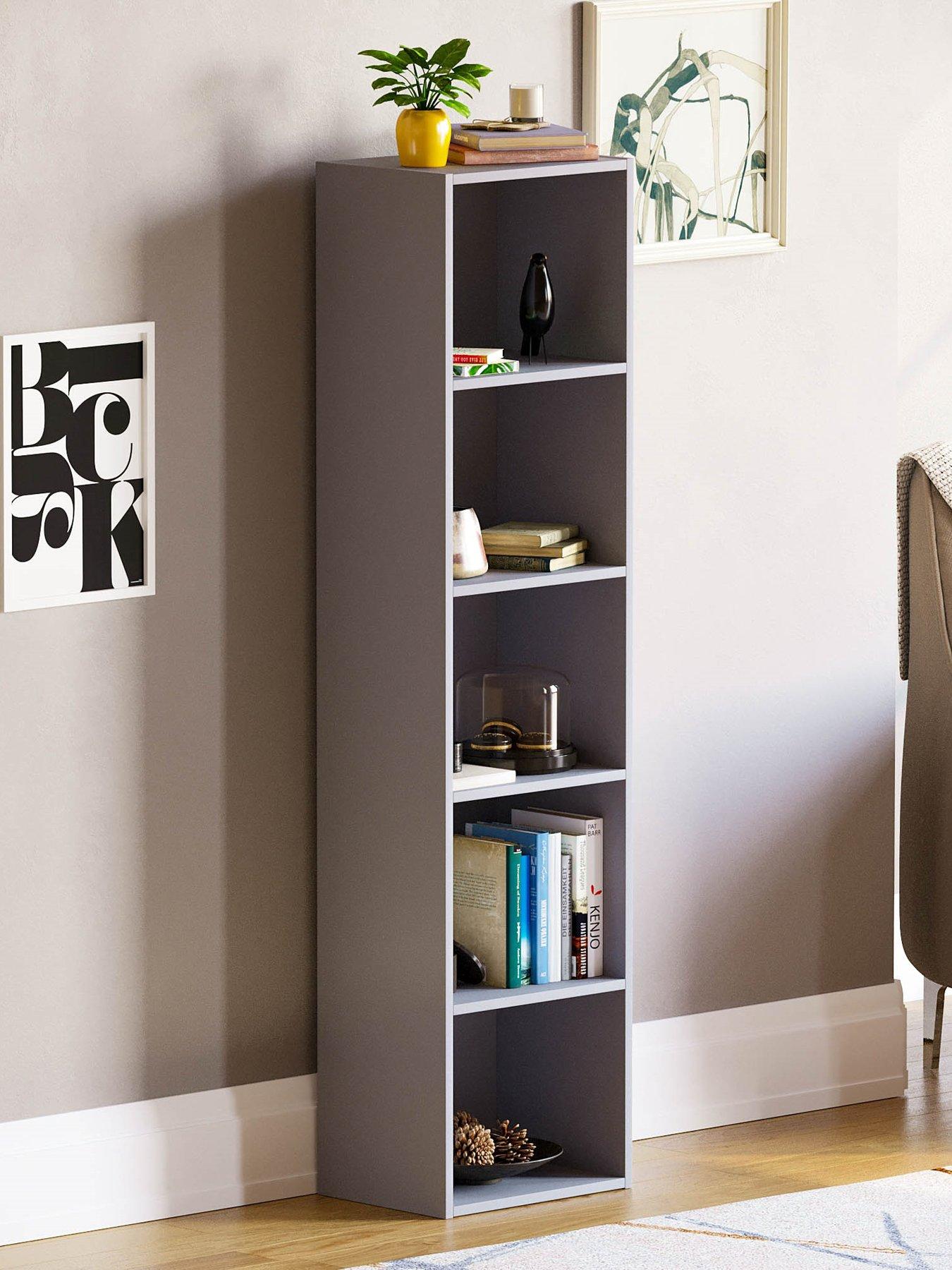 Vida Designs Oxford 5 Tier Cube Bookcase