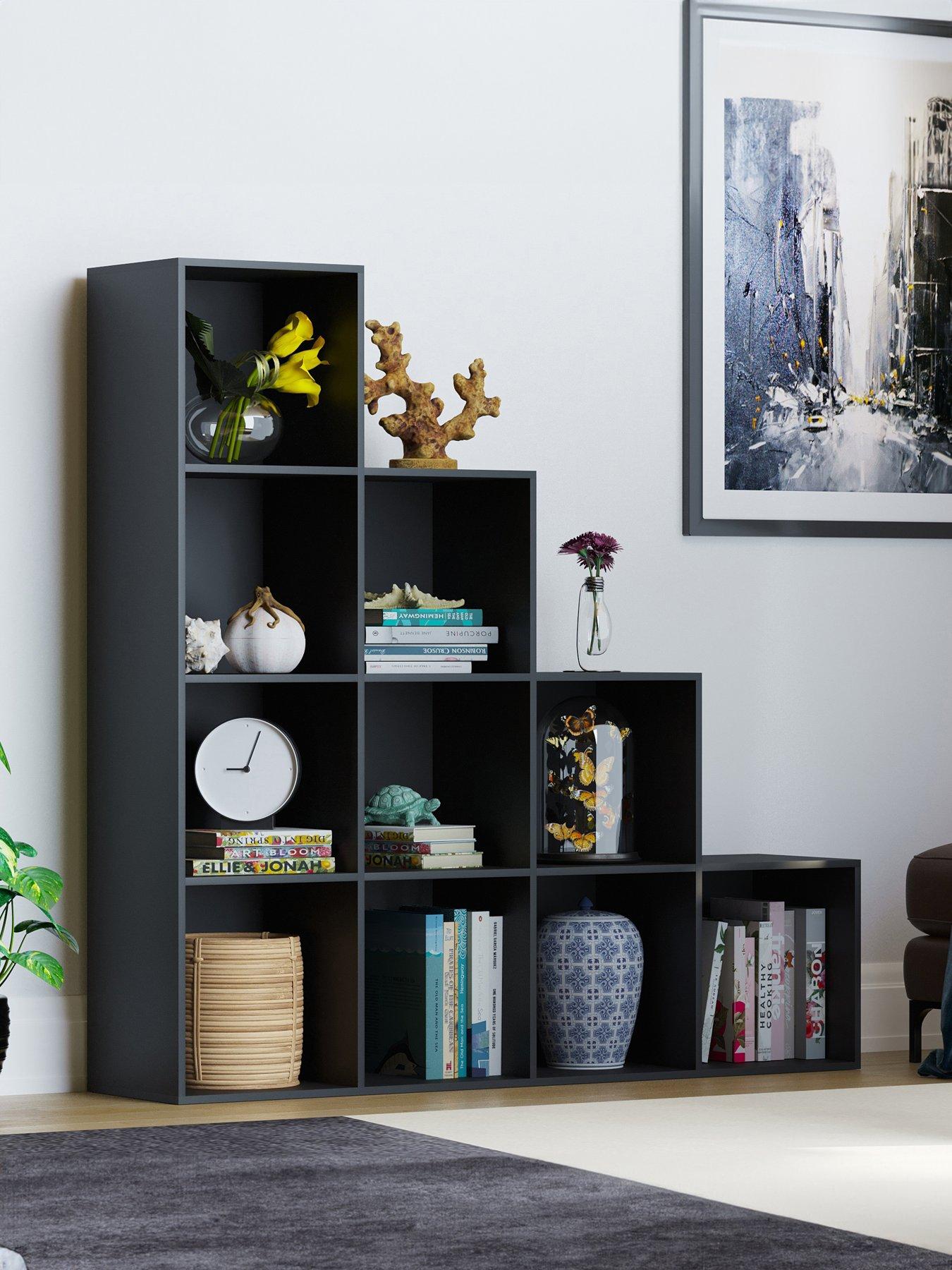  image of vida-designs-durham-10-cube-staircase-storage-unit