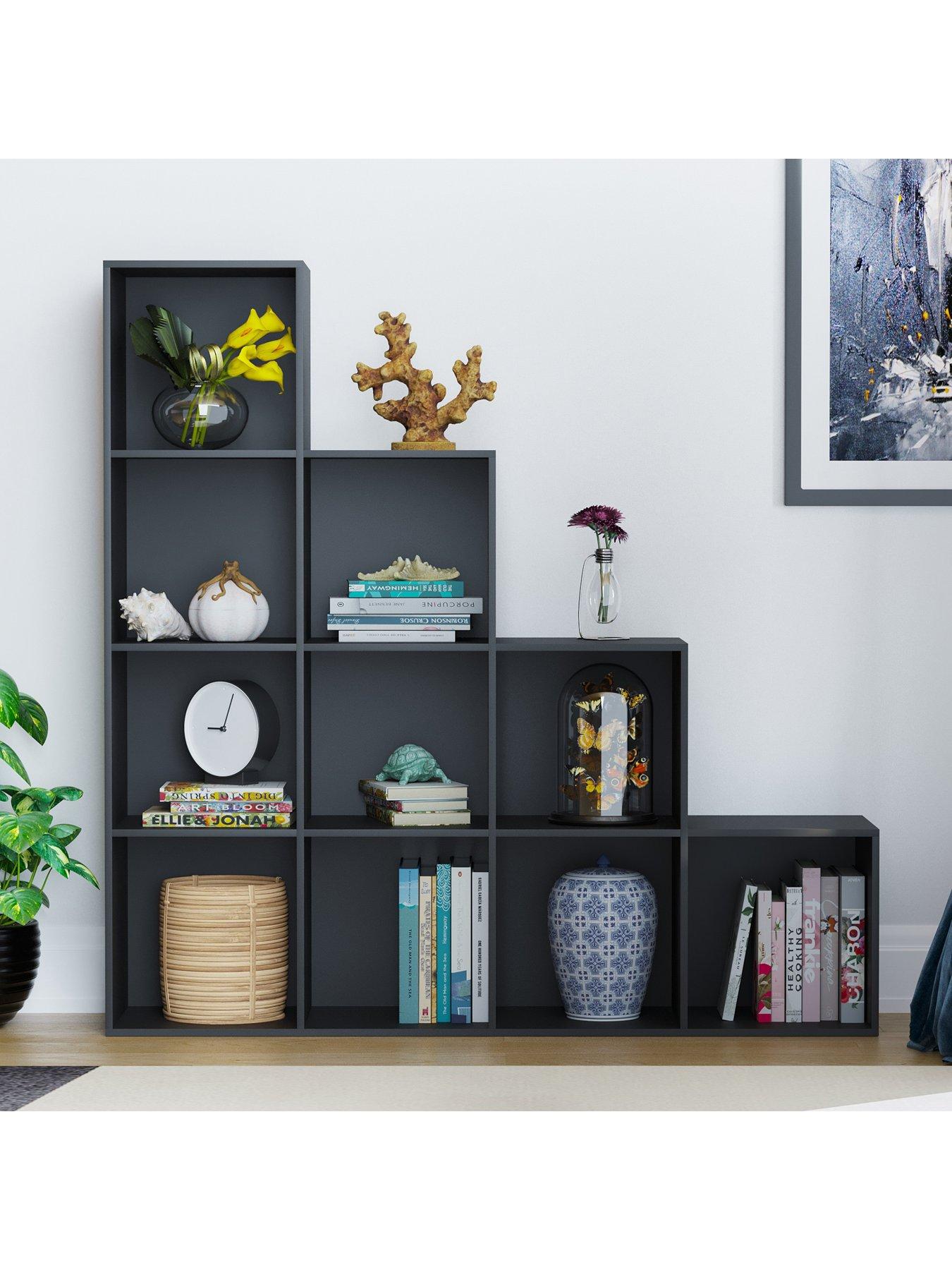  image of vida-designs-durham-10-cube-staircase-storage-unit