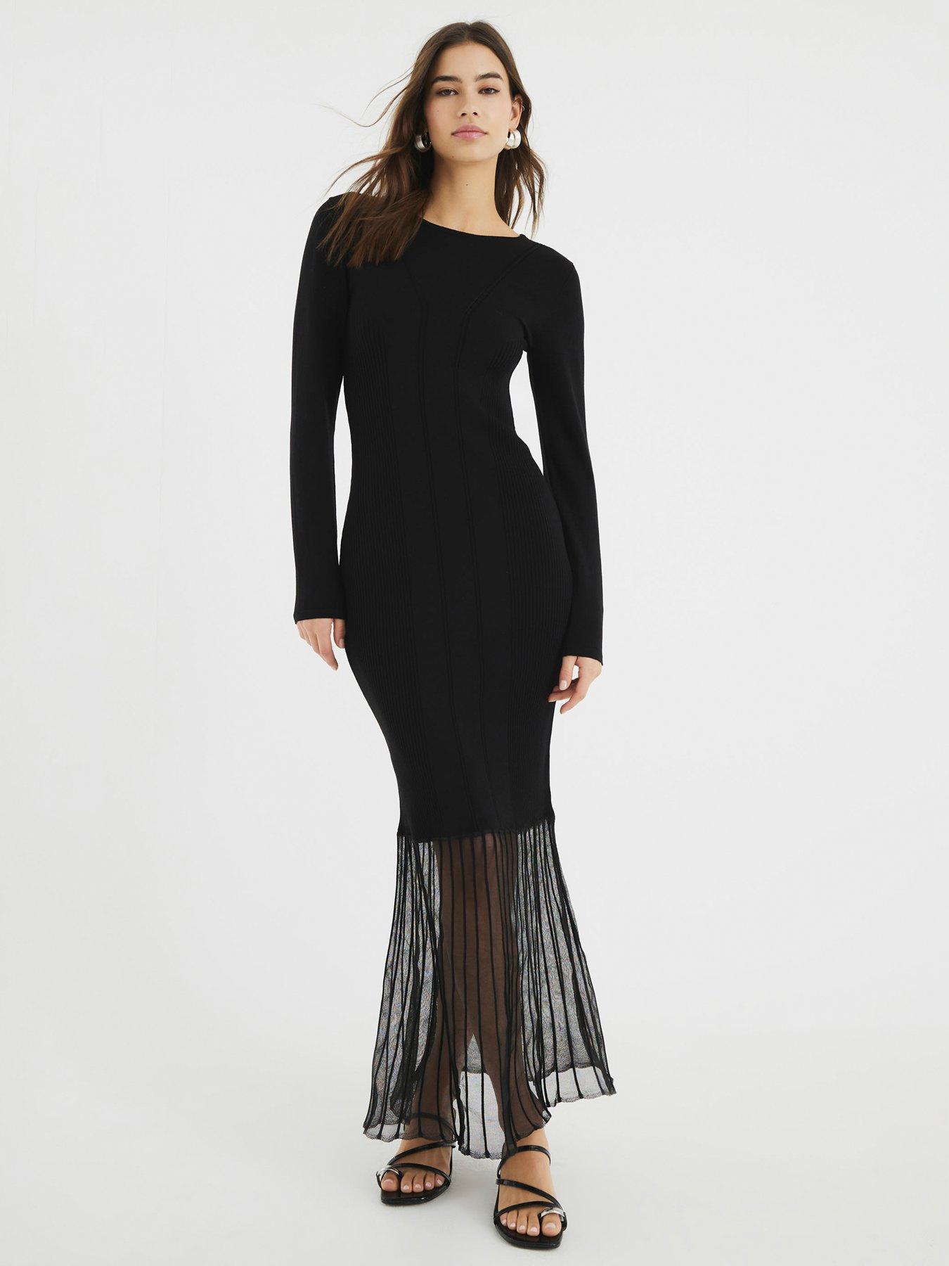 river-island-knitted-maxi-dress-black