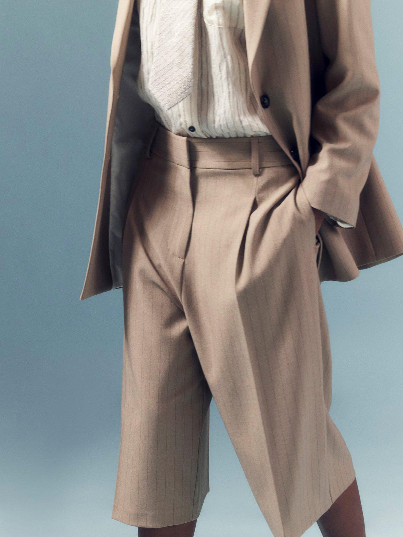  image of river-island-tailored-shorts-beige