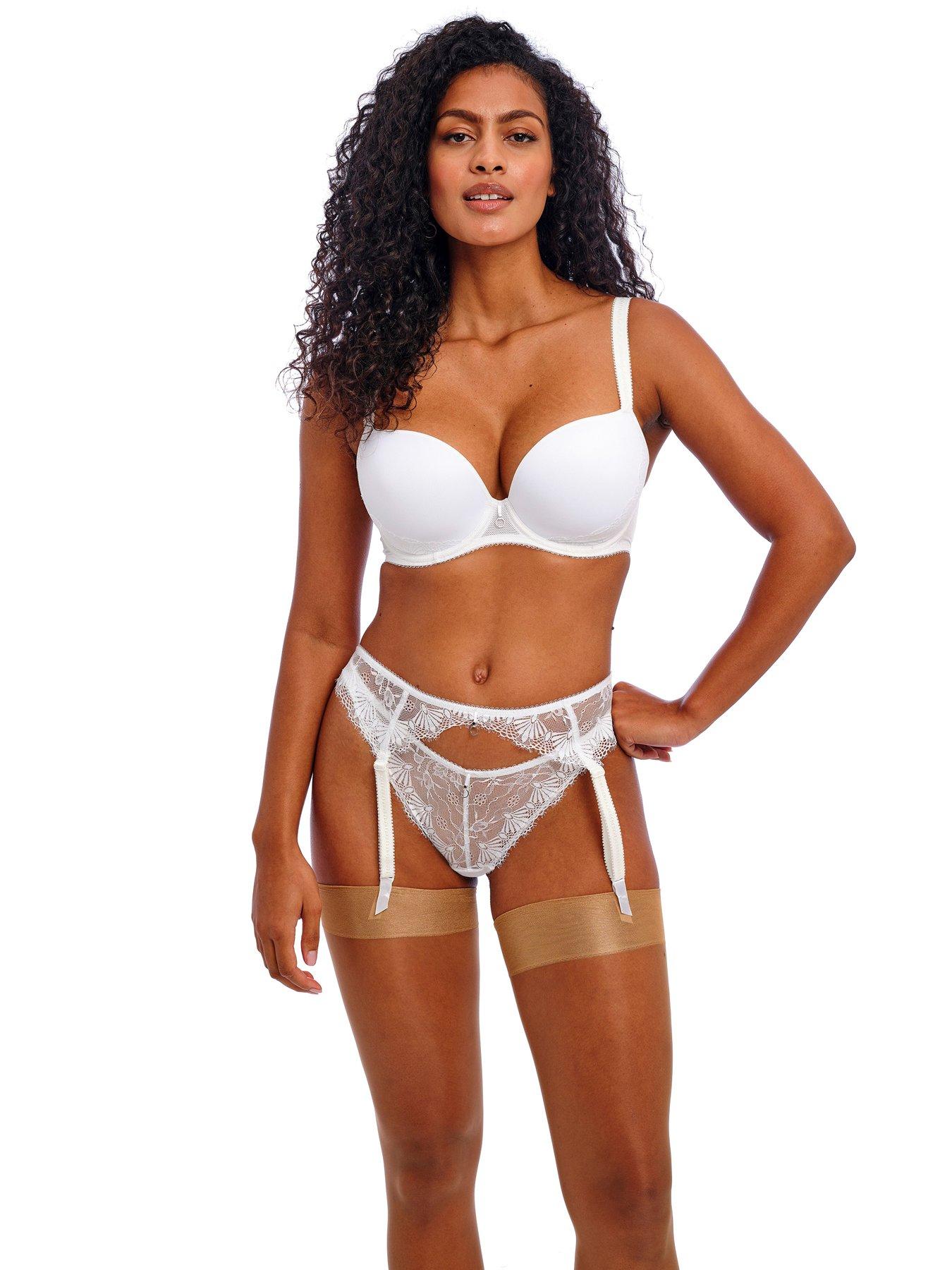  image of freya-fascinate-suspender-white