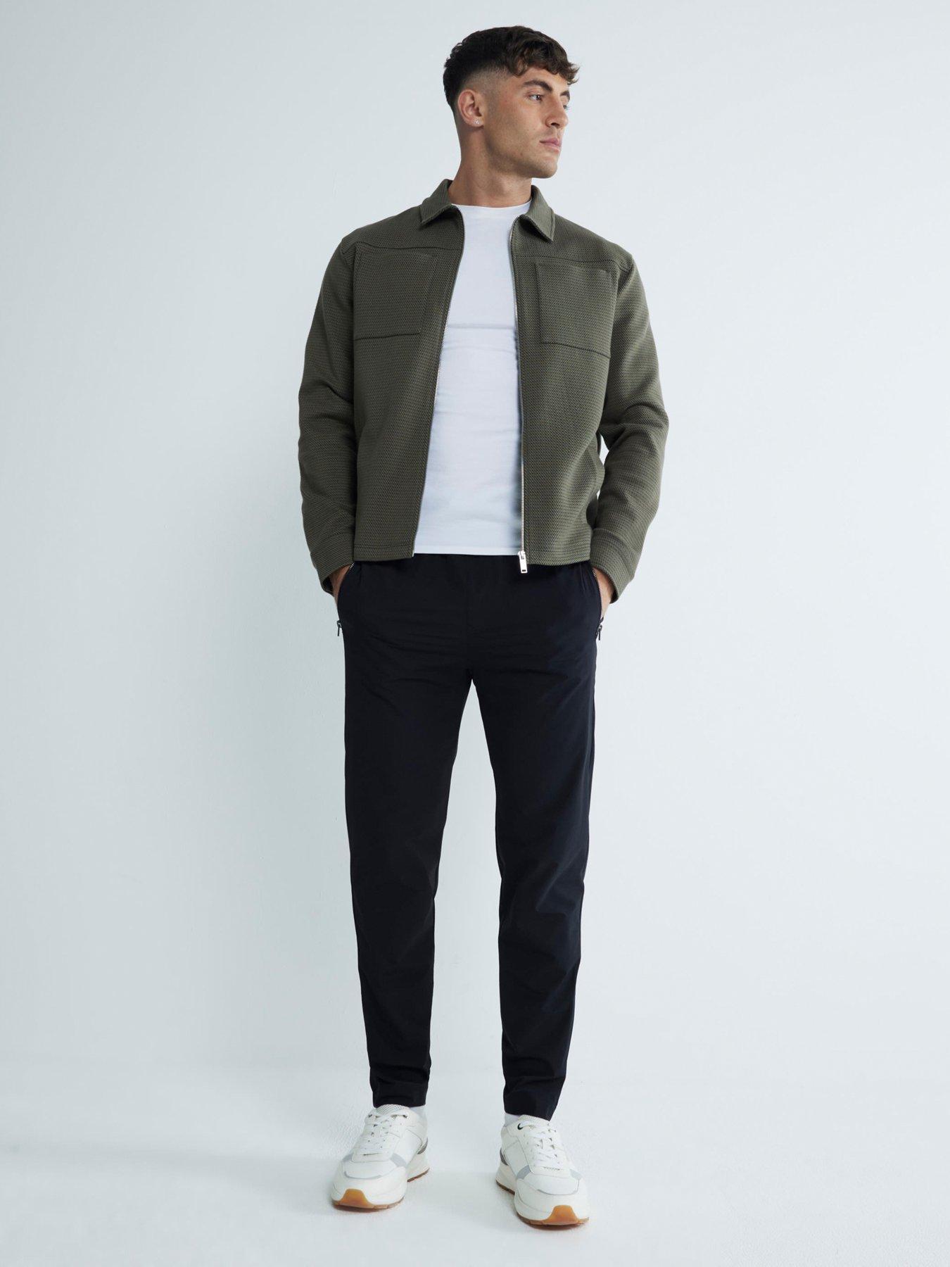 front image of river-island-olivier-skinny-pull-on-trousers