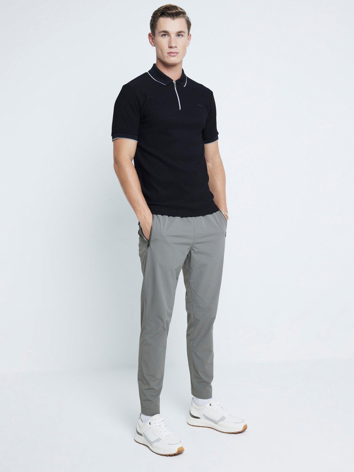  image of river-island-olivier-skinny-pull-on-trousers