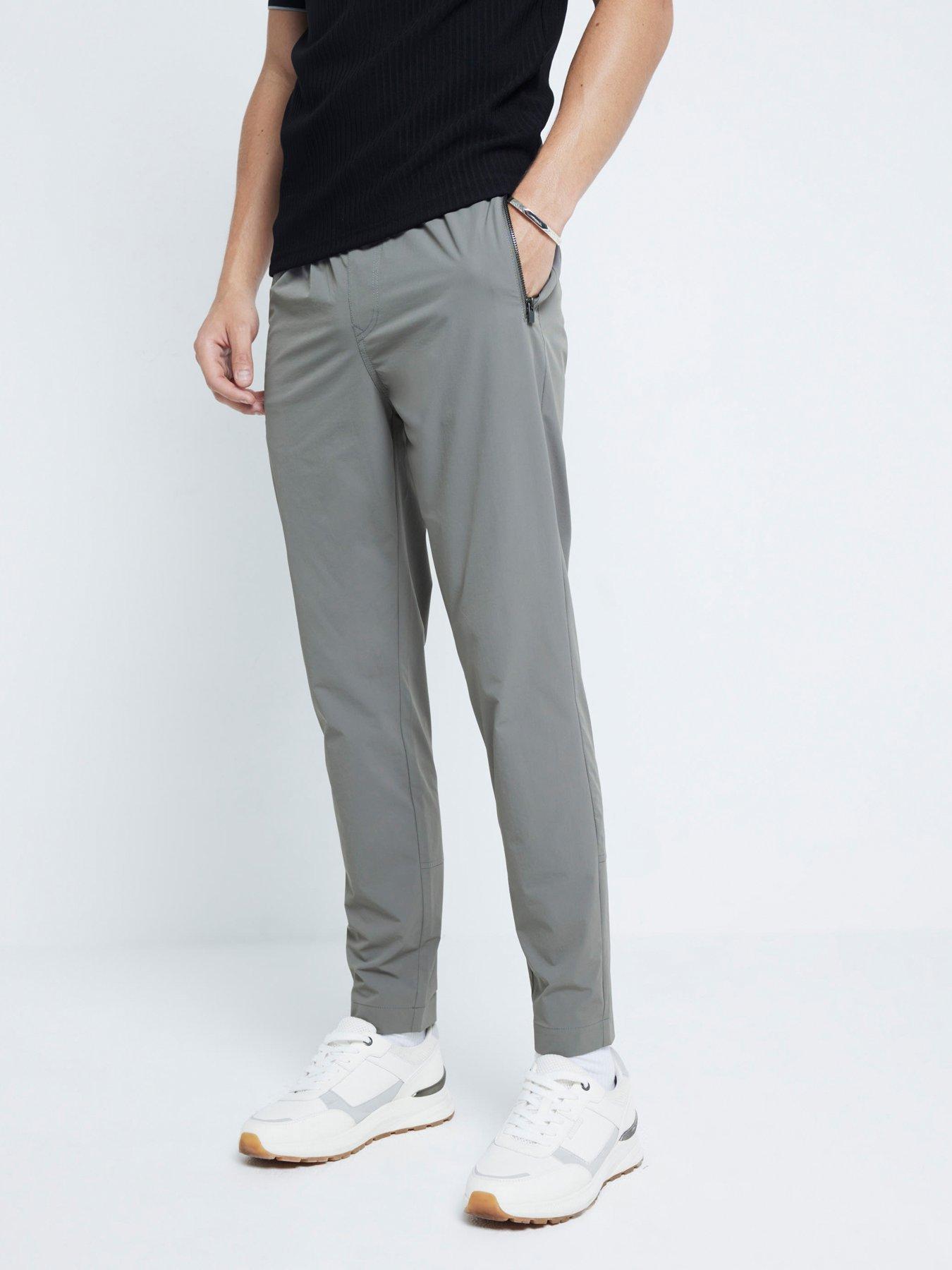  image of river-island-olivier-skinny-pull-on-trousers