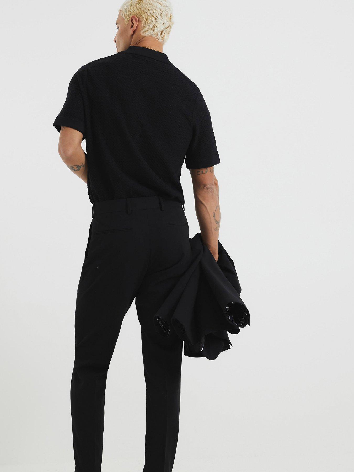stillFront image of river-island-skinny-fit-suit-trousers