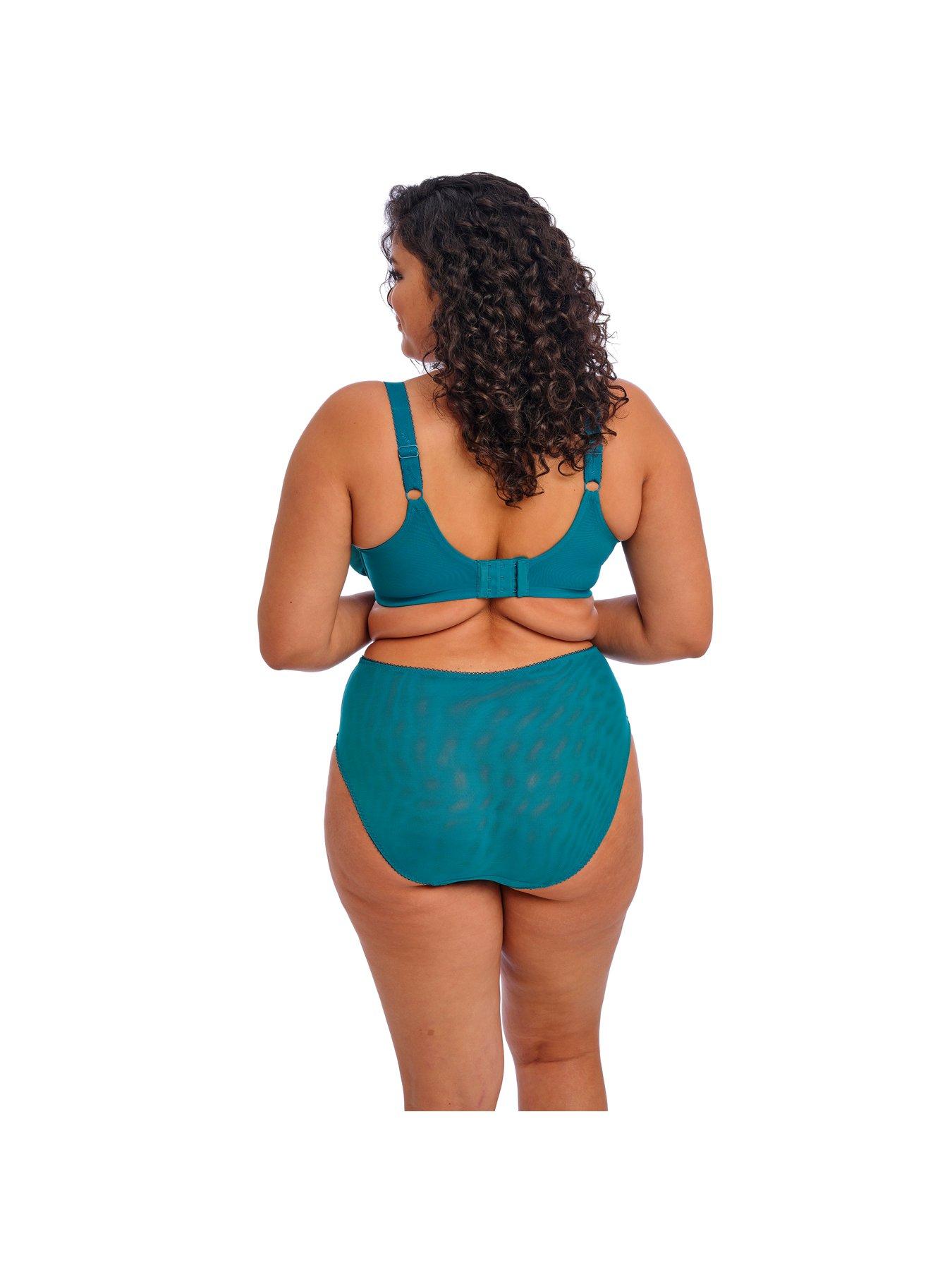  image of elomi-zarla-high-leg-brief--nbspgreen