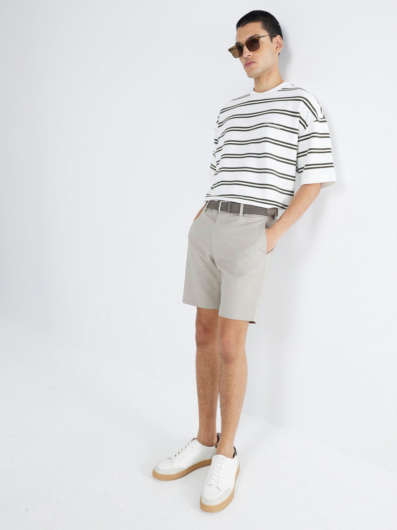 river-island-belted-chino-shorts