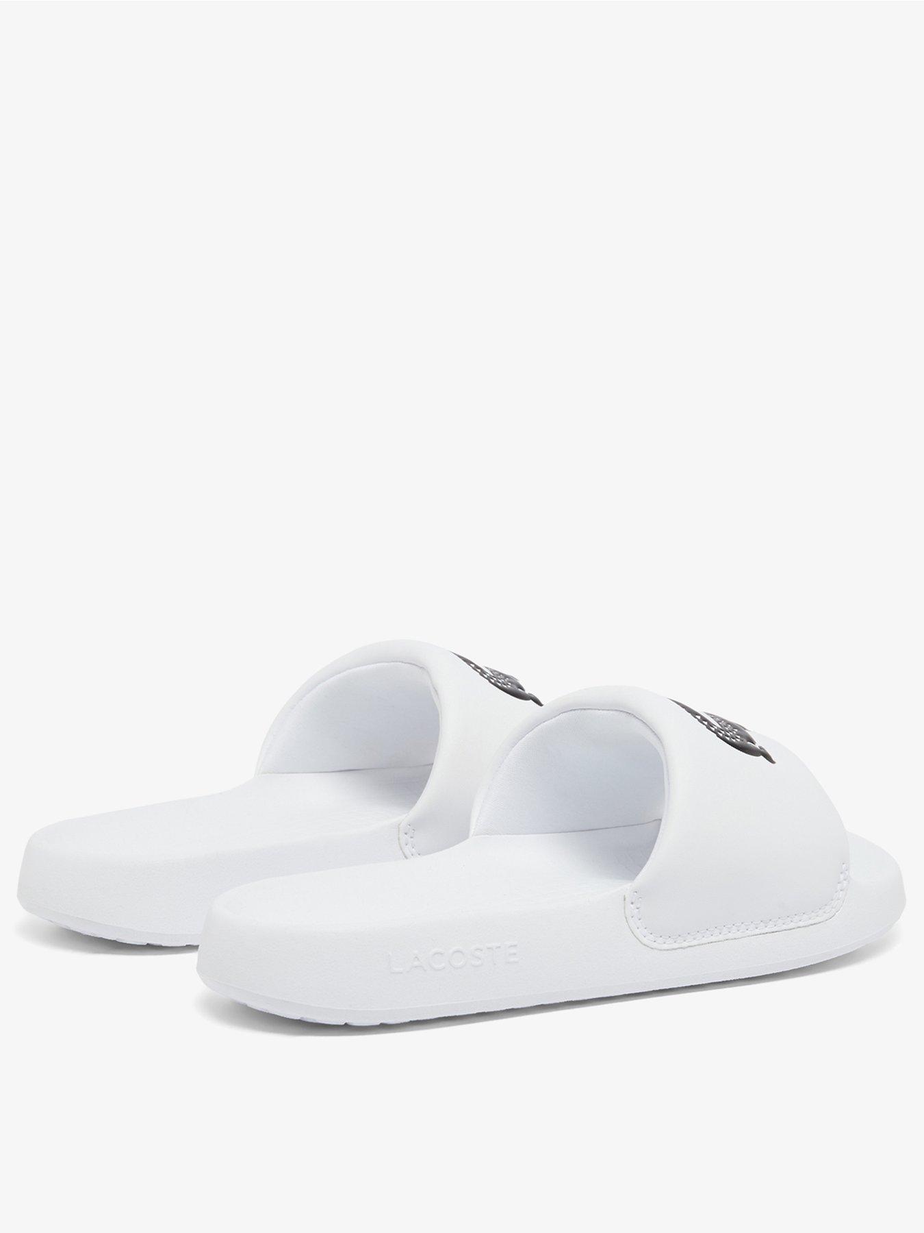  image of lacoste-junior-serve-slide-white