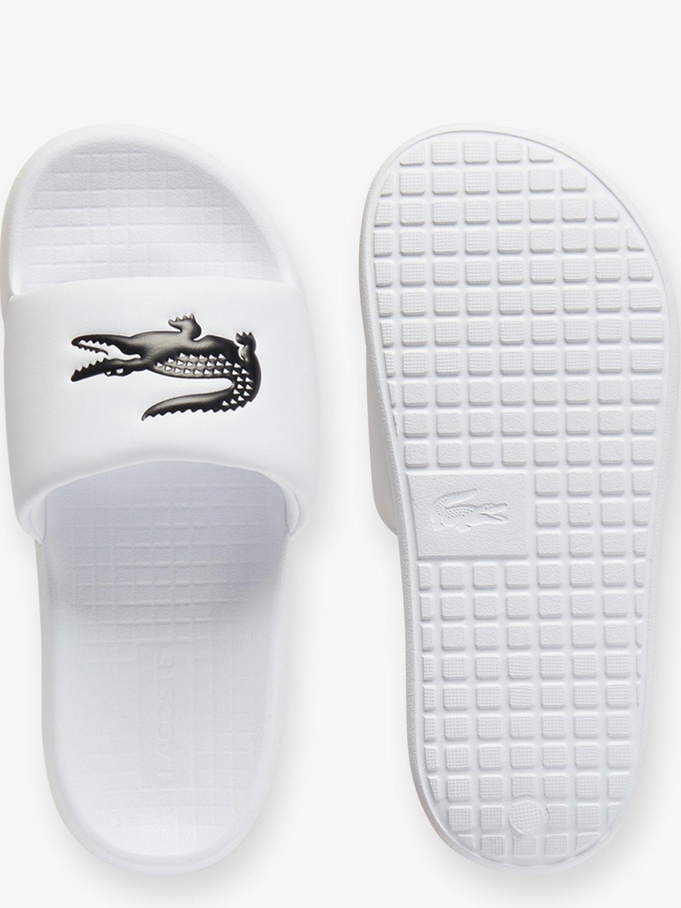  image of lacoste-junior-serve-slide-white
