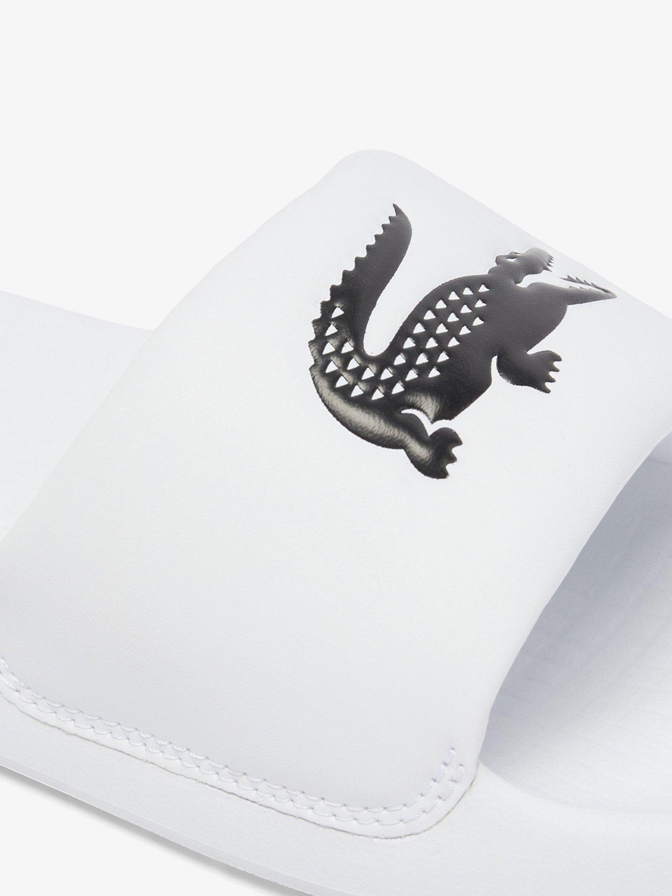  image of lacoste-junior-serve-slide-white