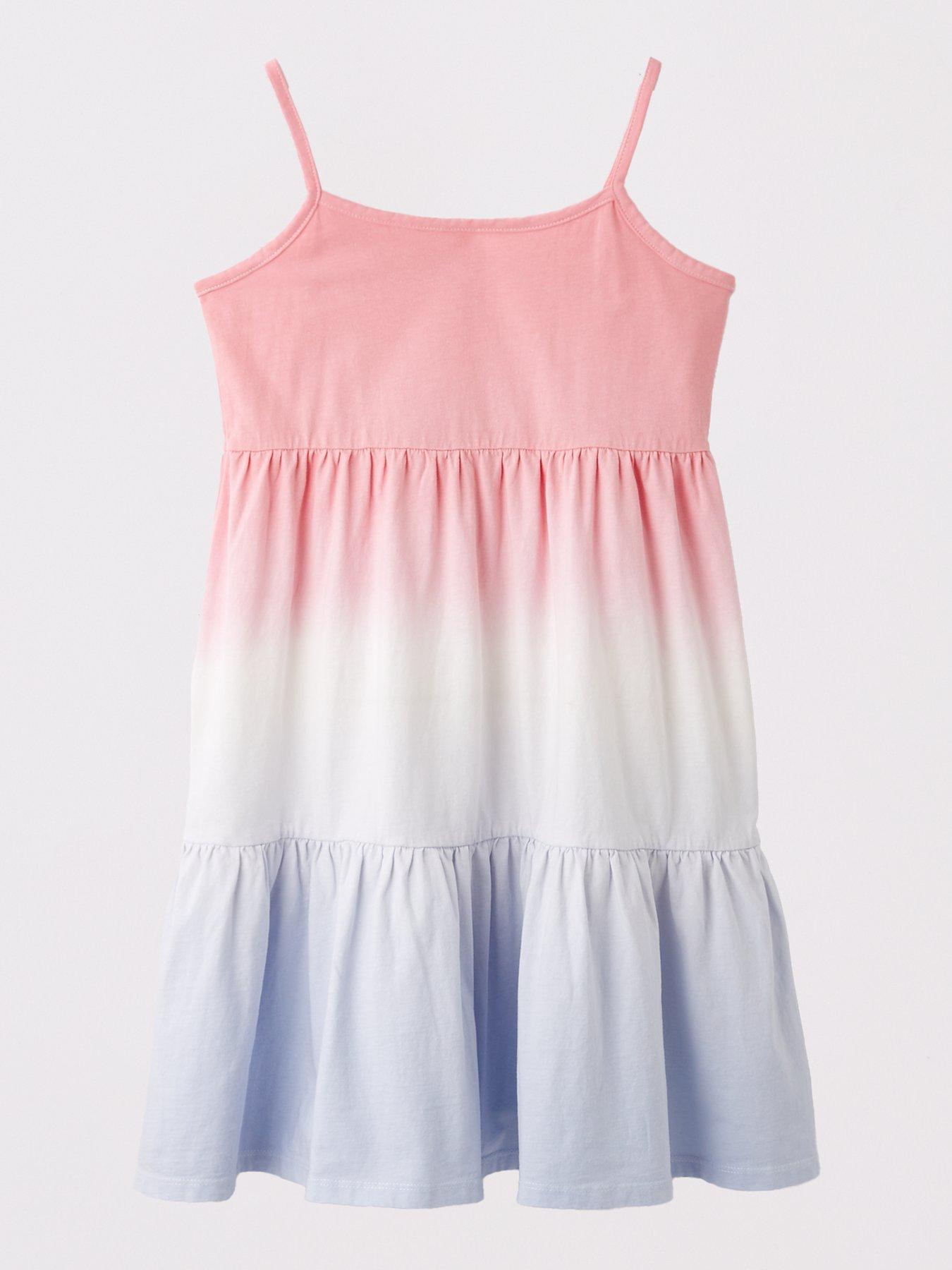 back image of v-by-very-girls-2-pack-jersey-dresses-pink