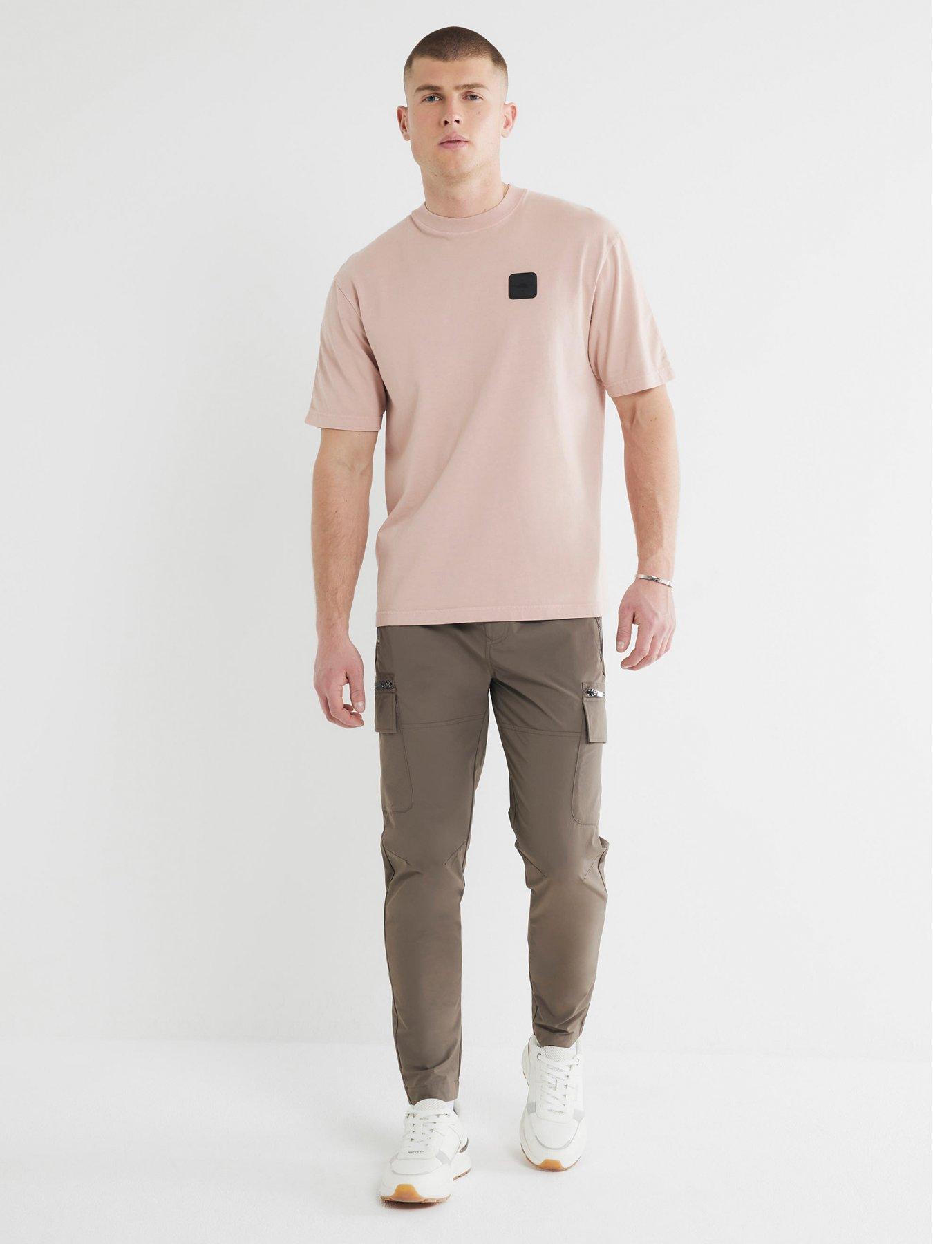 River Island Affleck Skinny Cargo Pants - Khaki