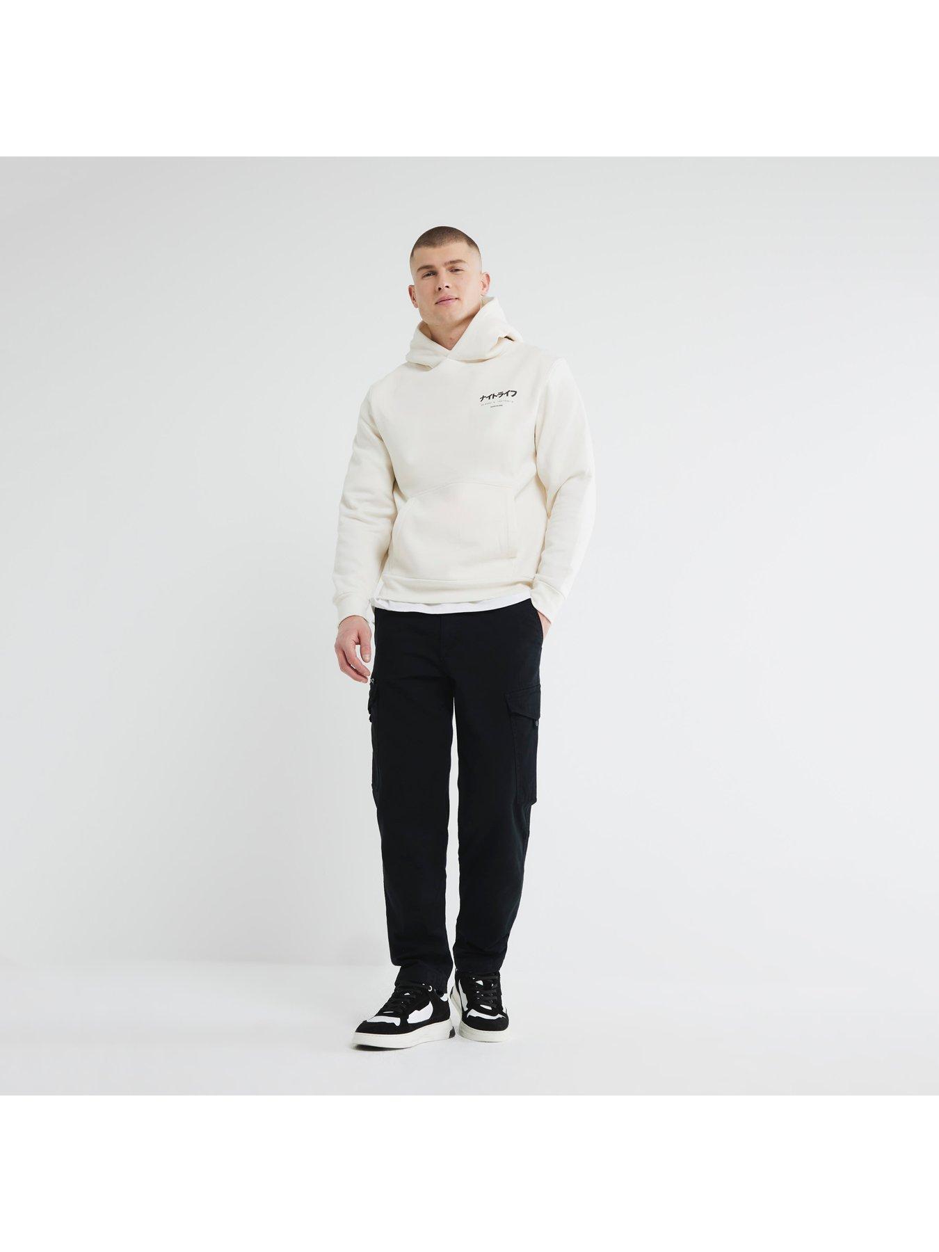  image of river-island-timberlake-cargo-pants-black