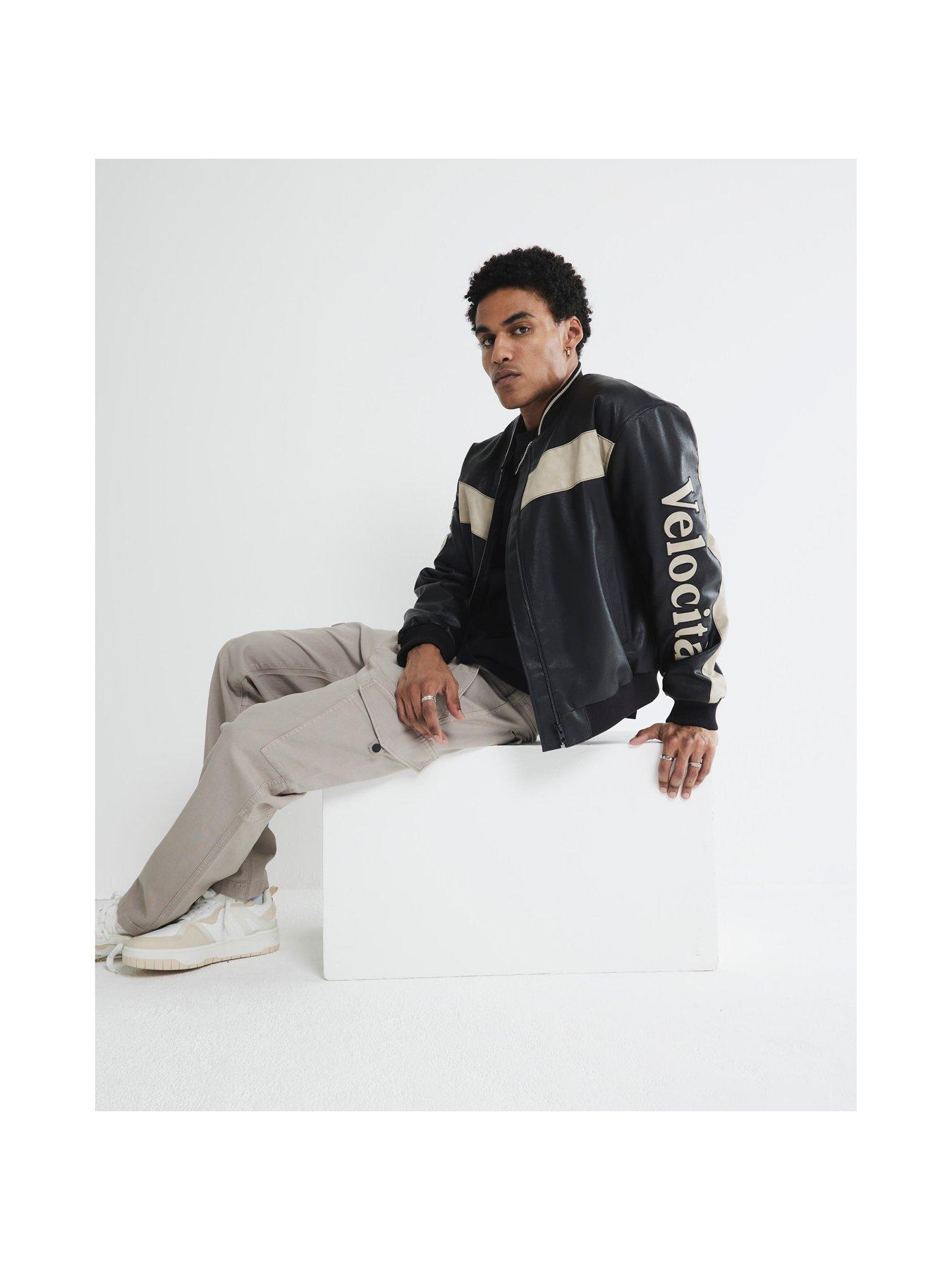  image of river-island-timberlake-cargo-pants-grey