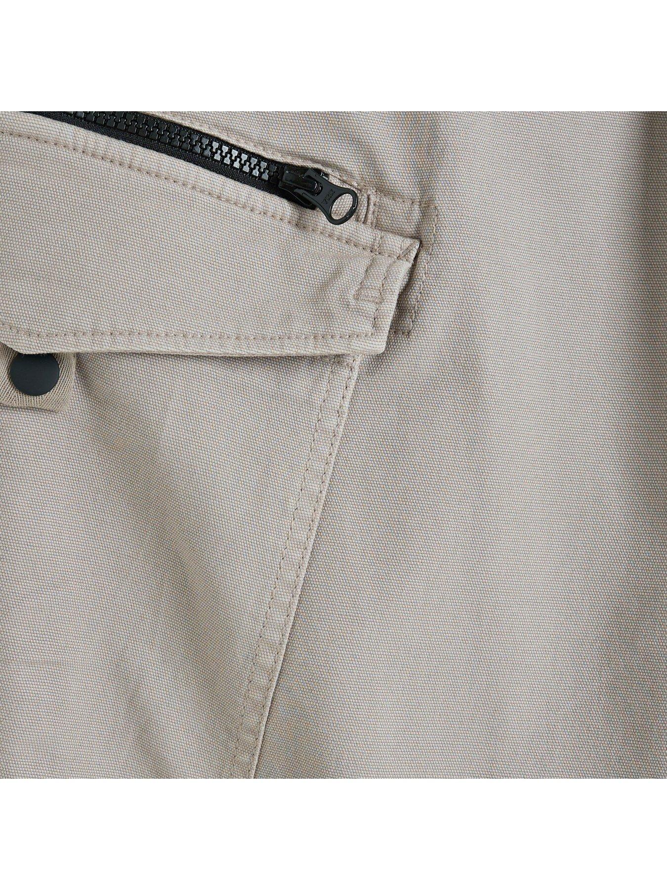  image of river-island-timberlake-cargo-pants-grey