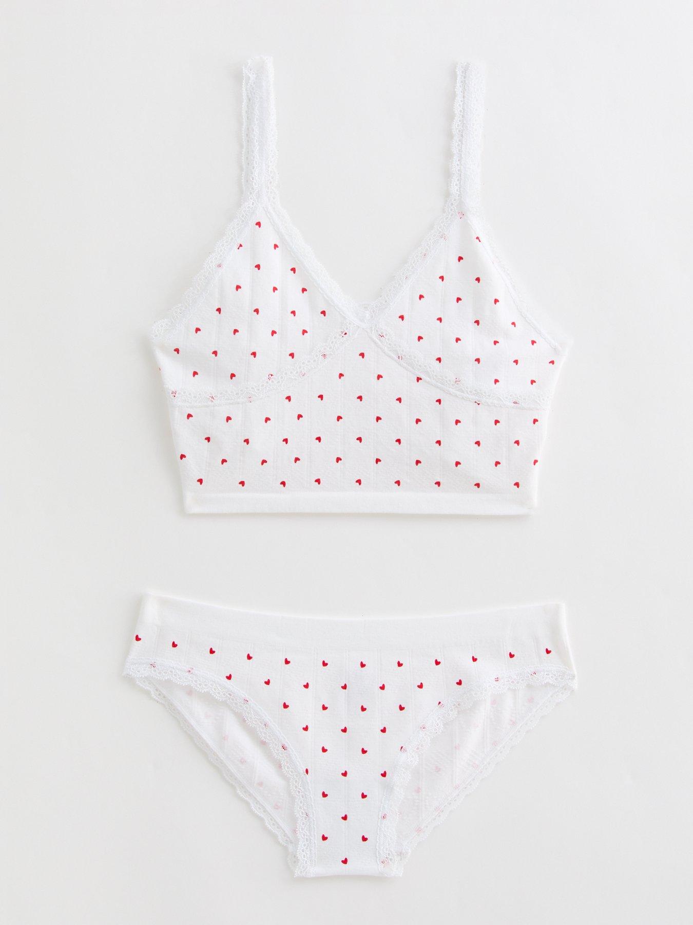 new-look-915-girls-white-heart-print-pointelle-crop-top-and-briefs-set
