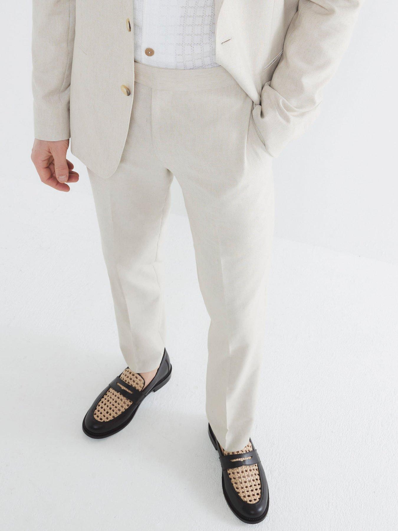 river-island-linen-suit-trouser-ecru