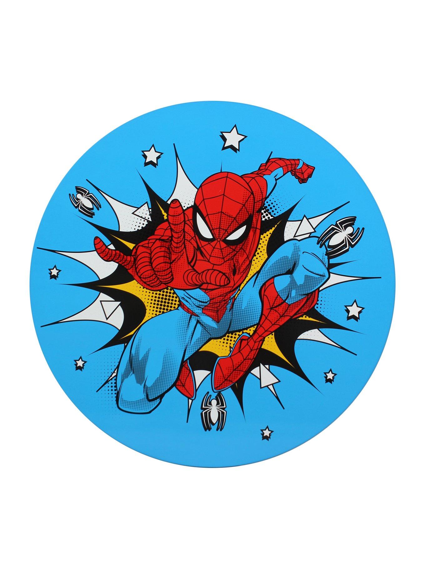 Image 6 of 7 of Spiderman Table &amp; 2 Stool Set