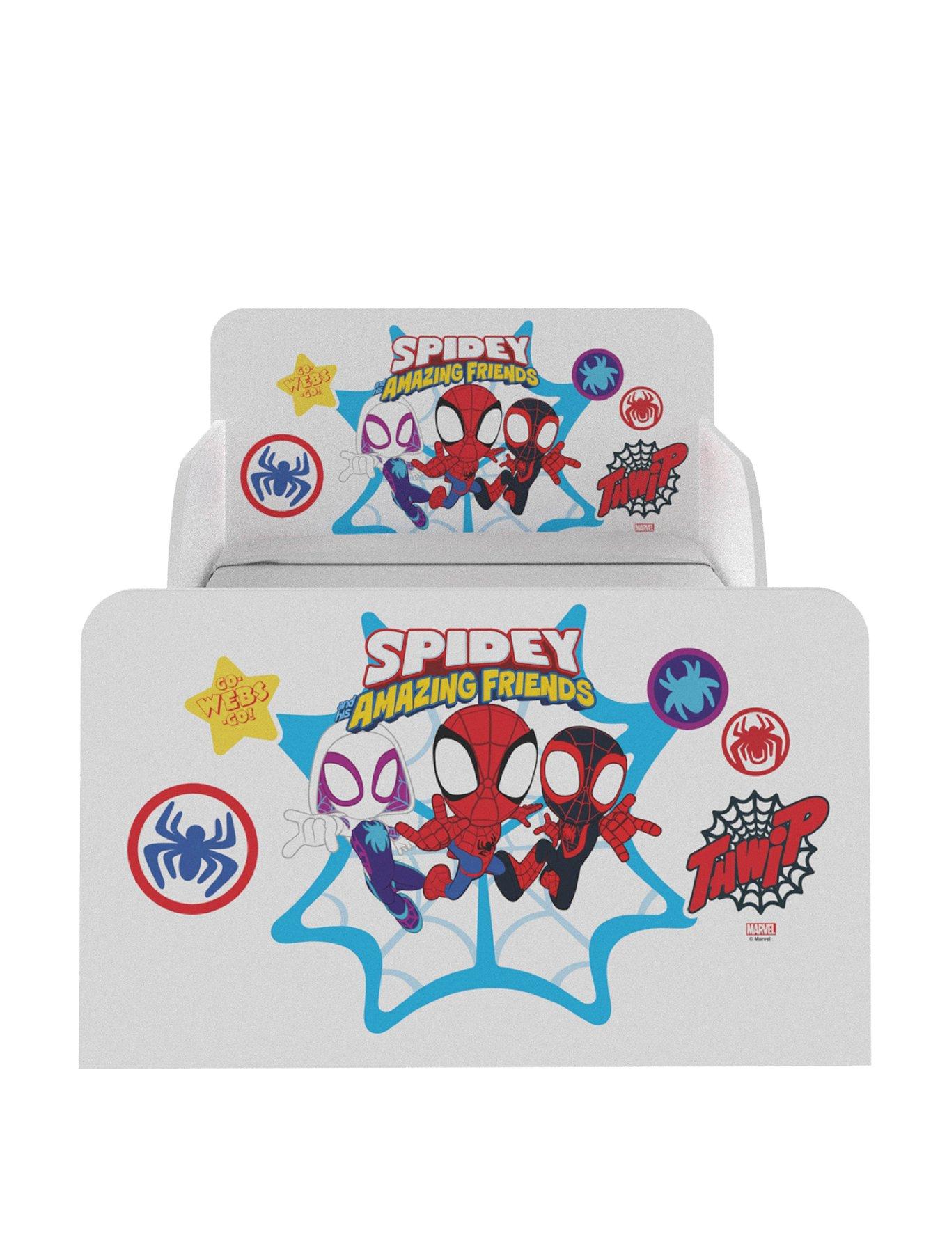  image of spiderman-marvel-spidey-amp-friends-toddler-bed