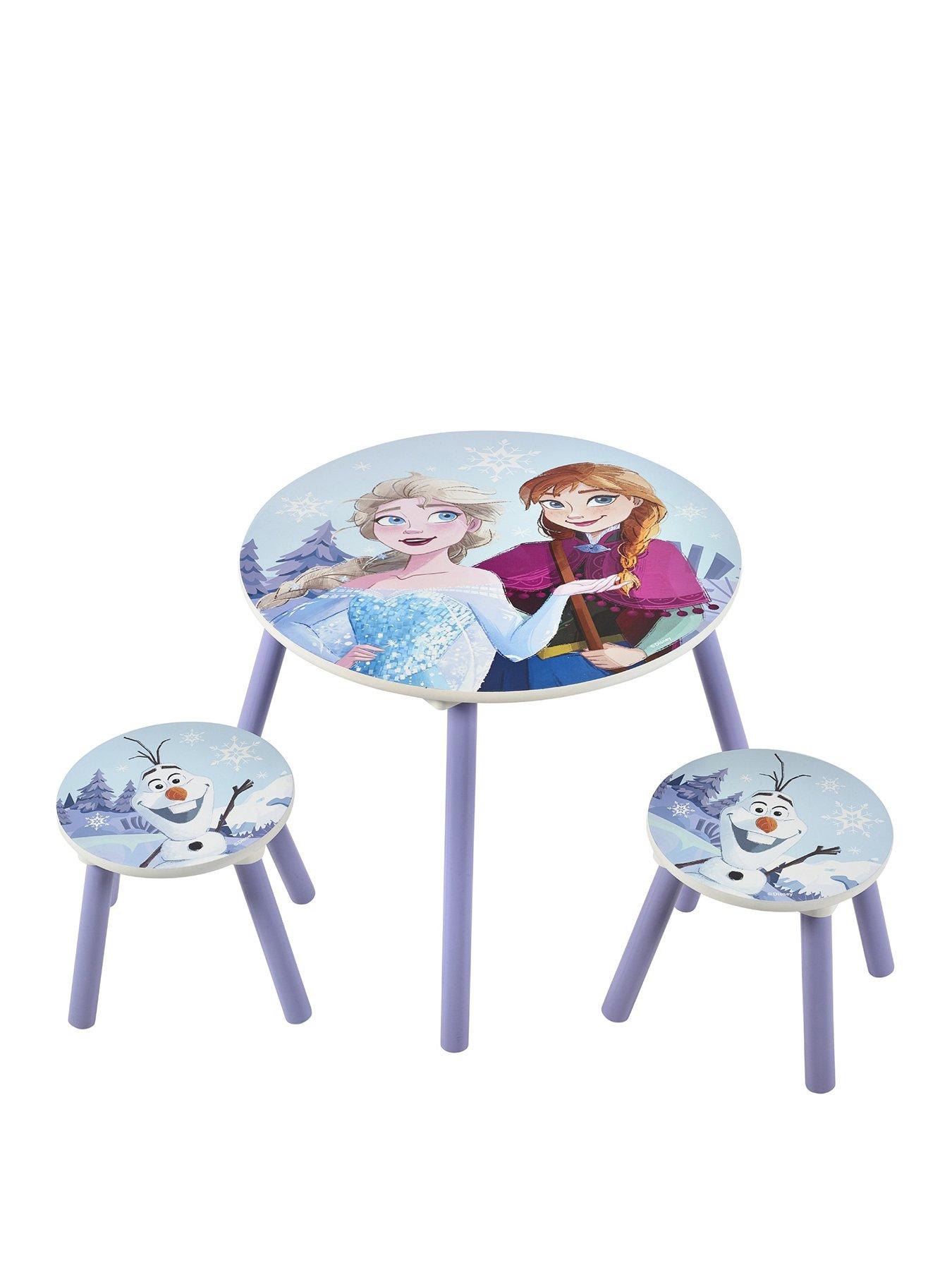 Disney frozen table and chairs discount