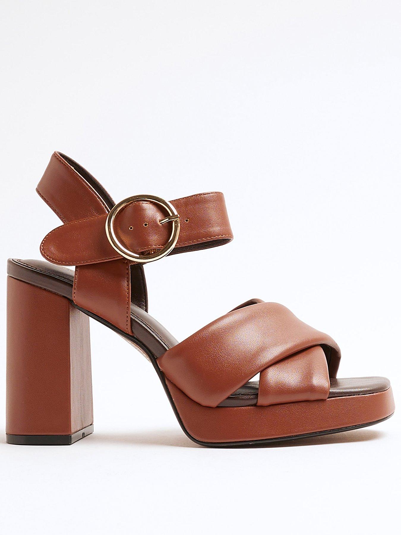 undefined Cross Platform Sandal - Brown