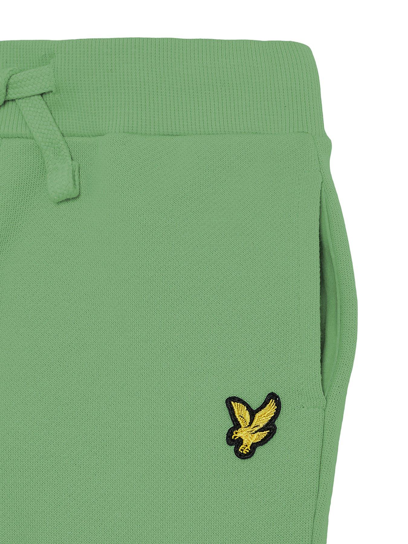  image of lyle-scott-toddler-boys-crew-neck-jogger-set-green