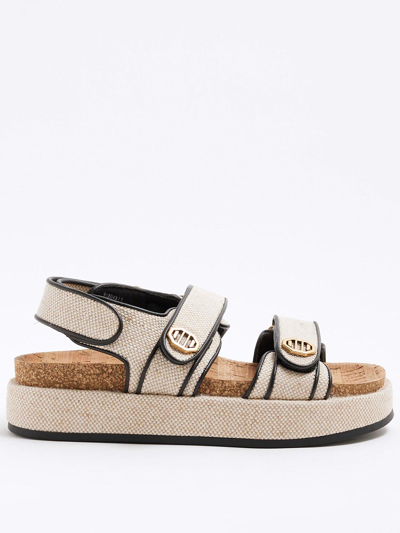 river-island-chunky-dad-sandal-beige
